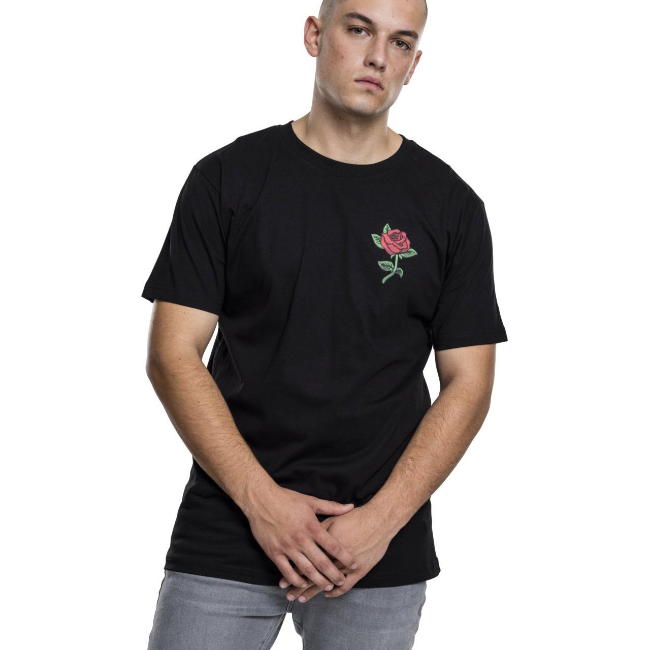 Mister Tee Shirt - ROSE noir