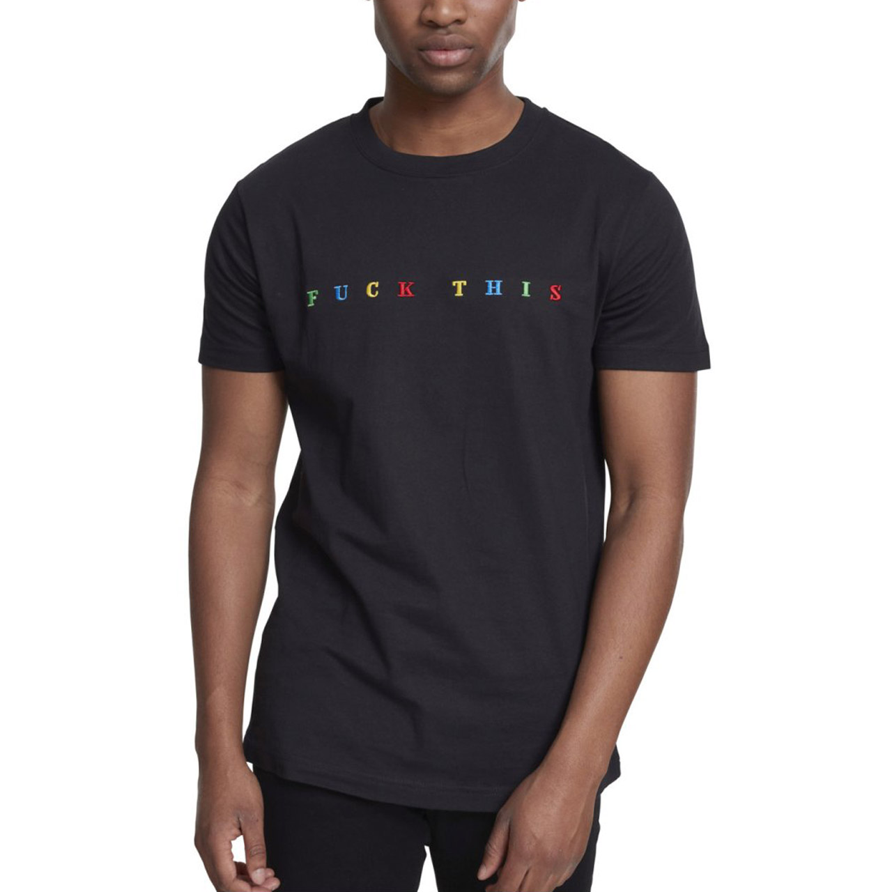 Mister Tee Shirt - F#?K THIS schwarz