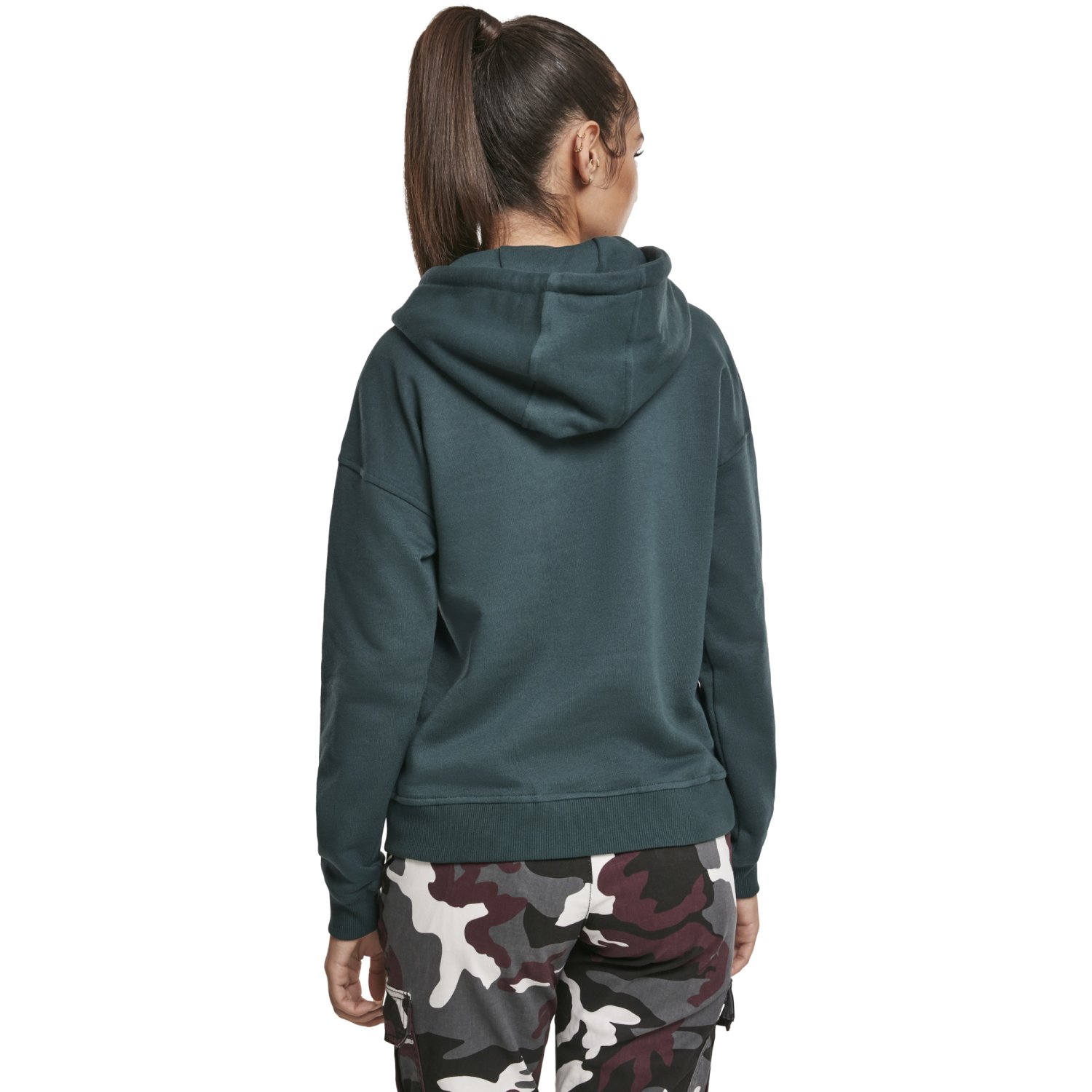 Urban Classics Ladies - BASIC Fleece Sweatshirt Hoody