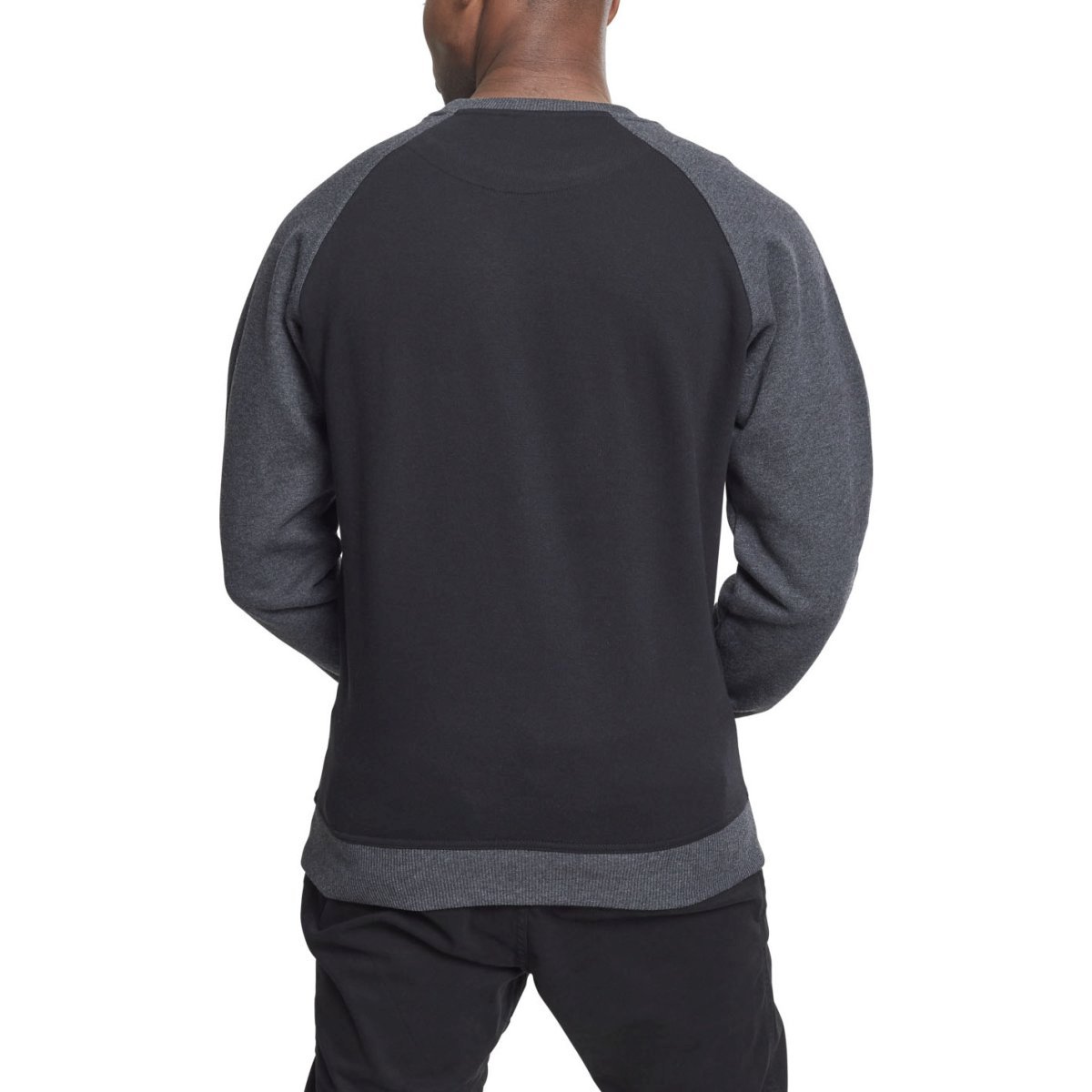 Urban Classics - 2-TONE RAGLAN Crewneck black