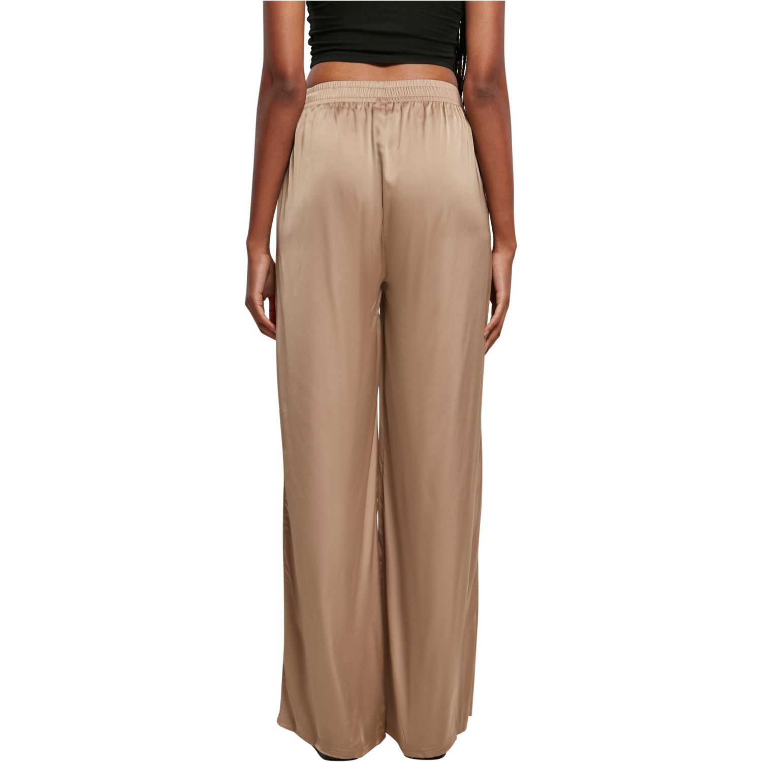Urban Classics Ladies - Wide Leg SATIN Hose