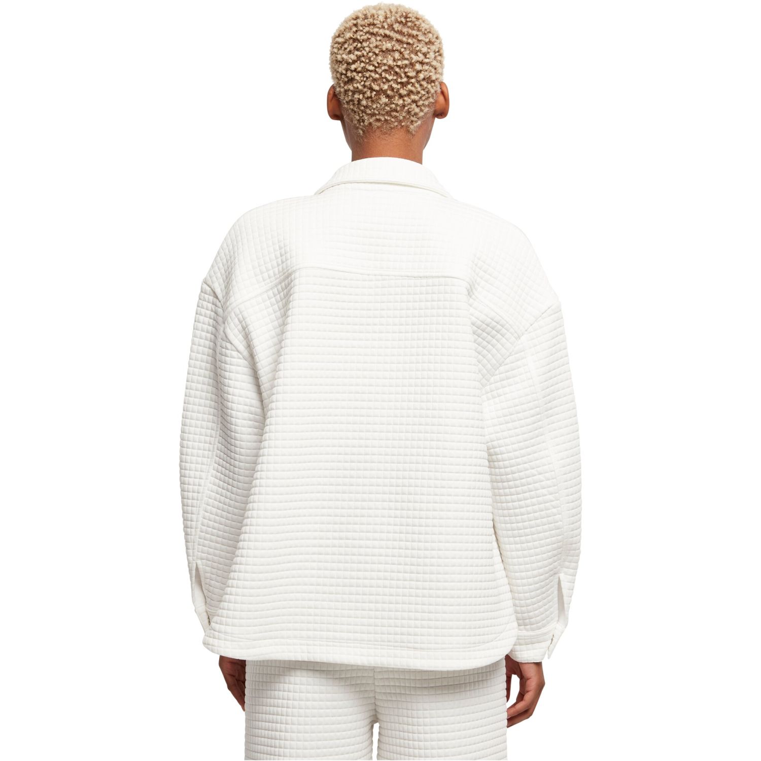 Urban Classics Ladies - Oversized Quilted Sweat Overshirt