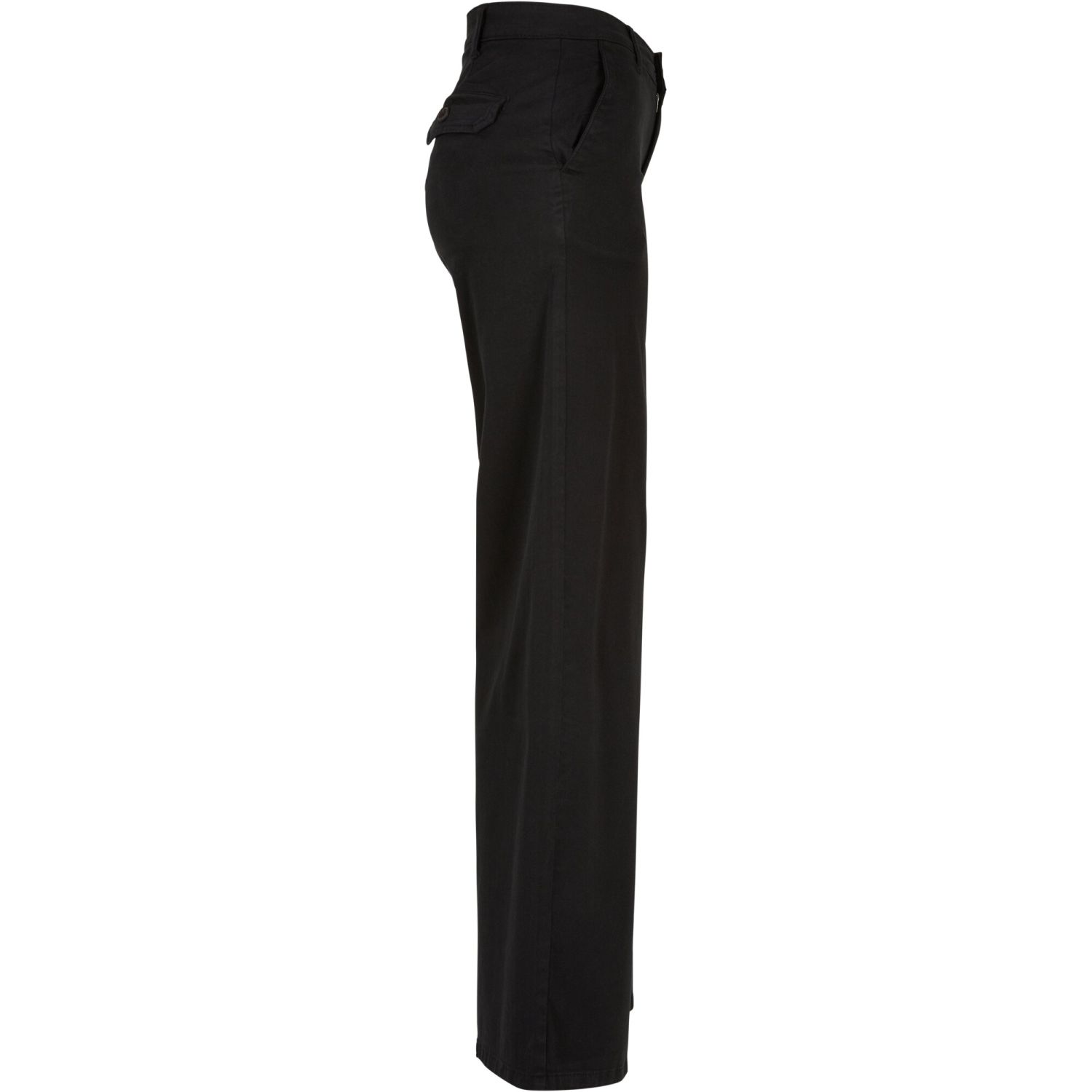 Urban Classics Ladies - High Waist Wide Leg Chino Pantalon
