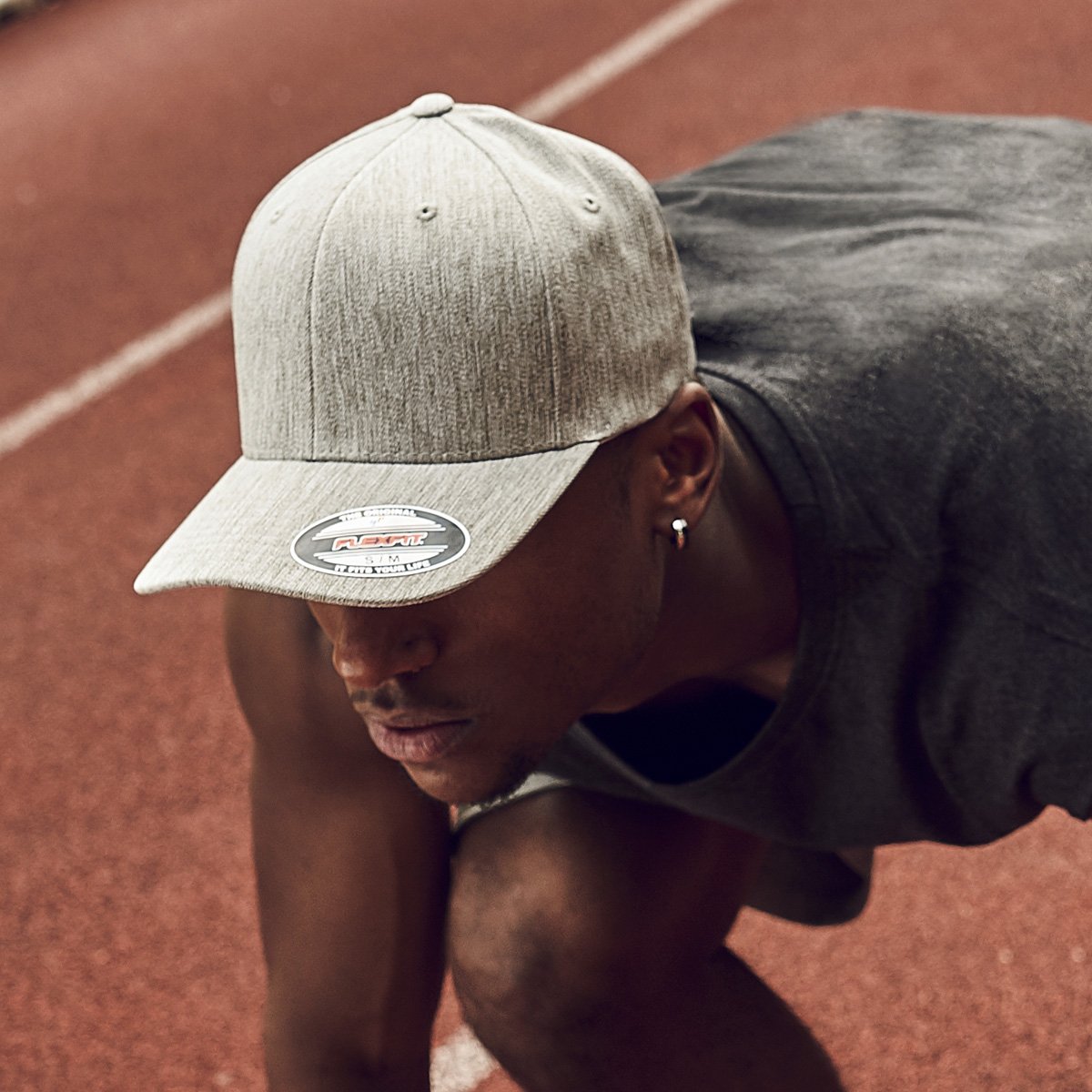Flexfit Melange Stretchable Sports Baseball Cap