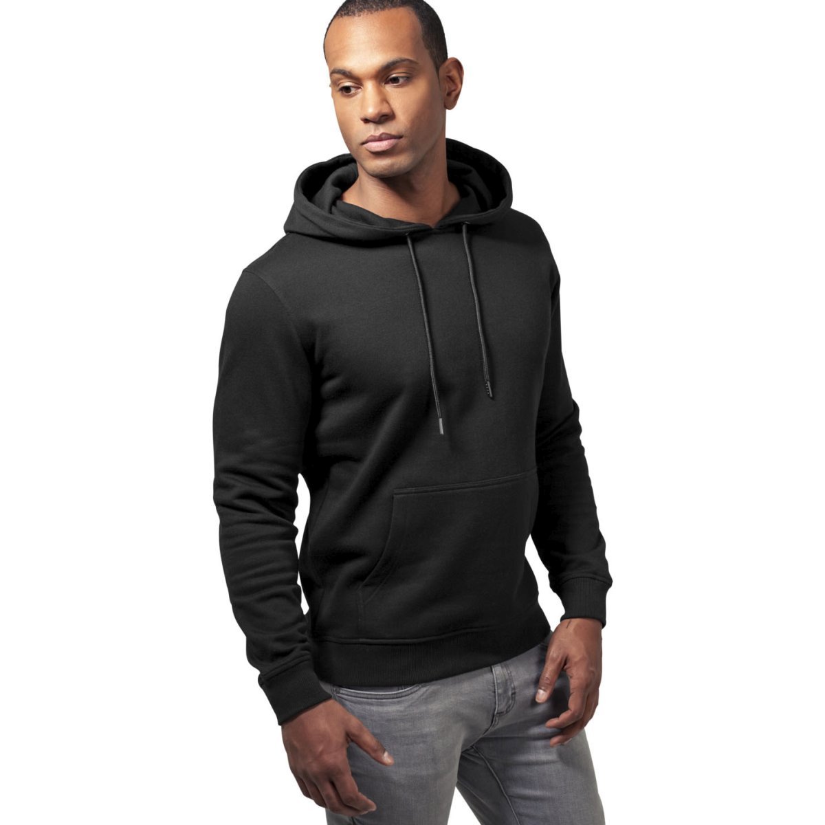 Urban Classics - Basic Sweat Hoody noir