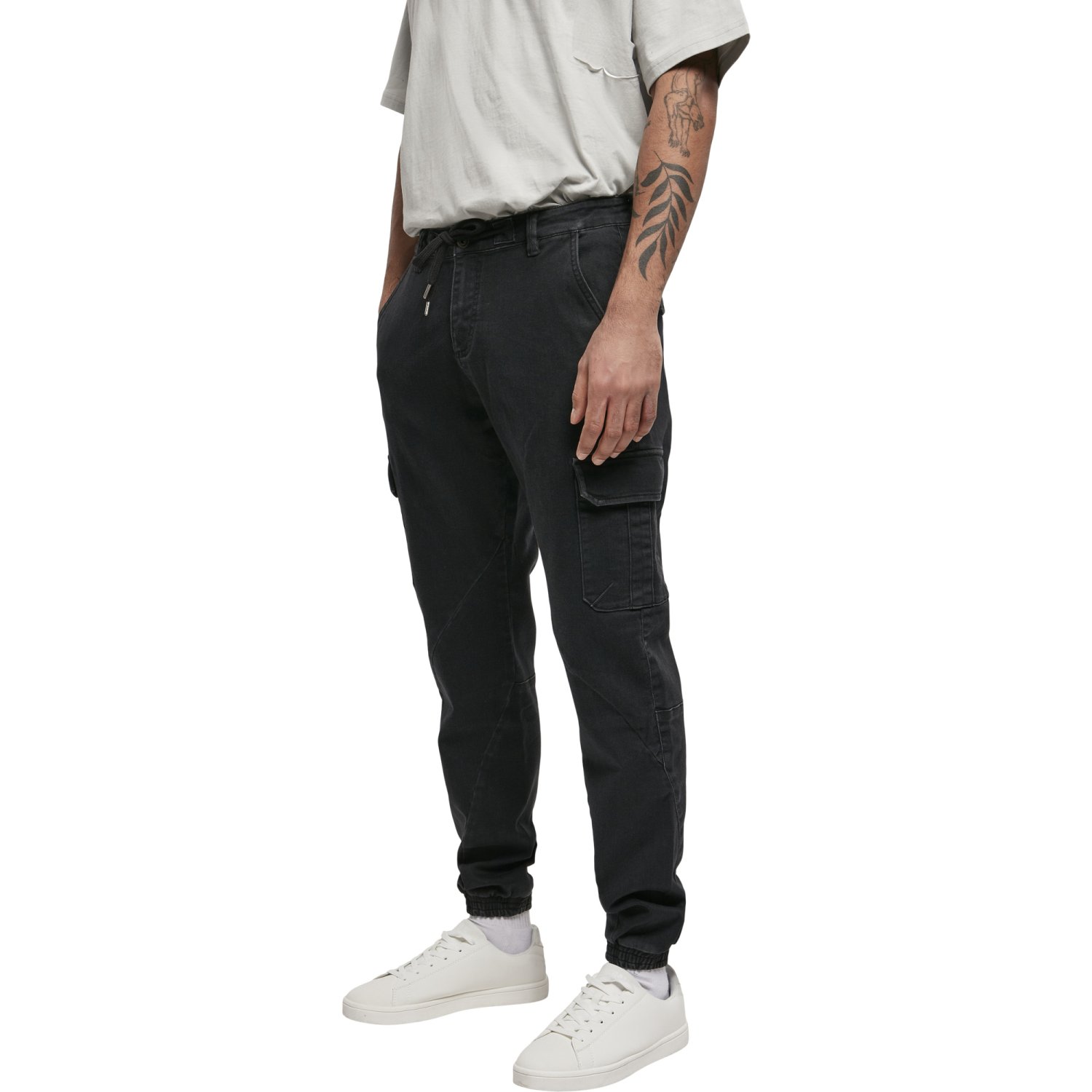 Urban Classics - CARGO Knitted Jogging Pants black