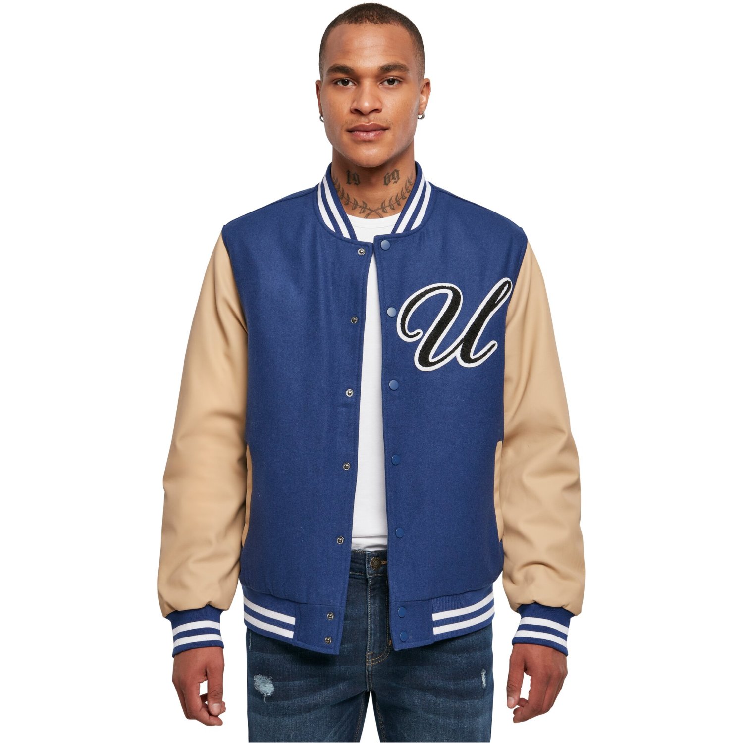 Urban Classics - Patch Oldschool College Veste royal