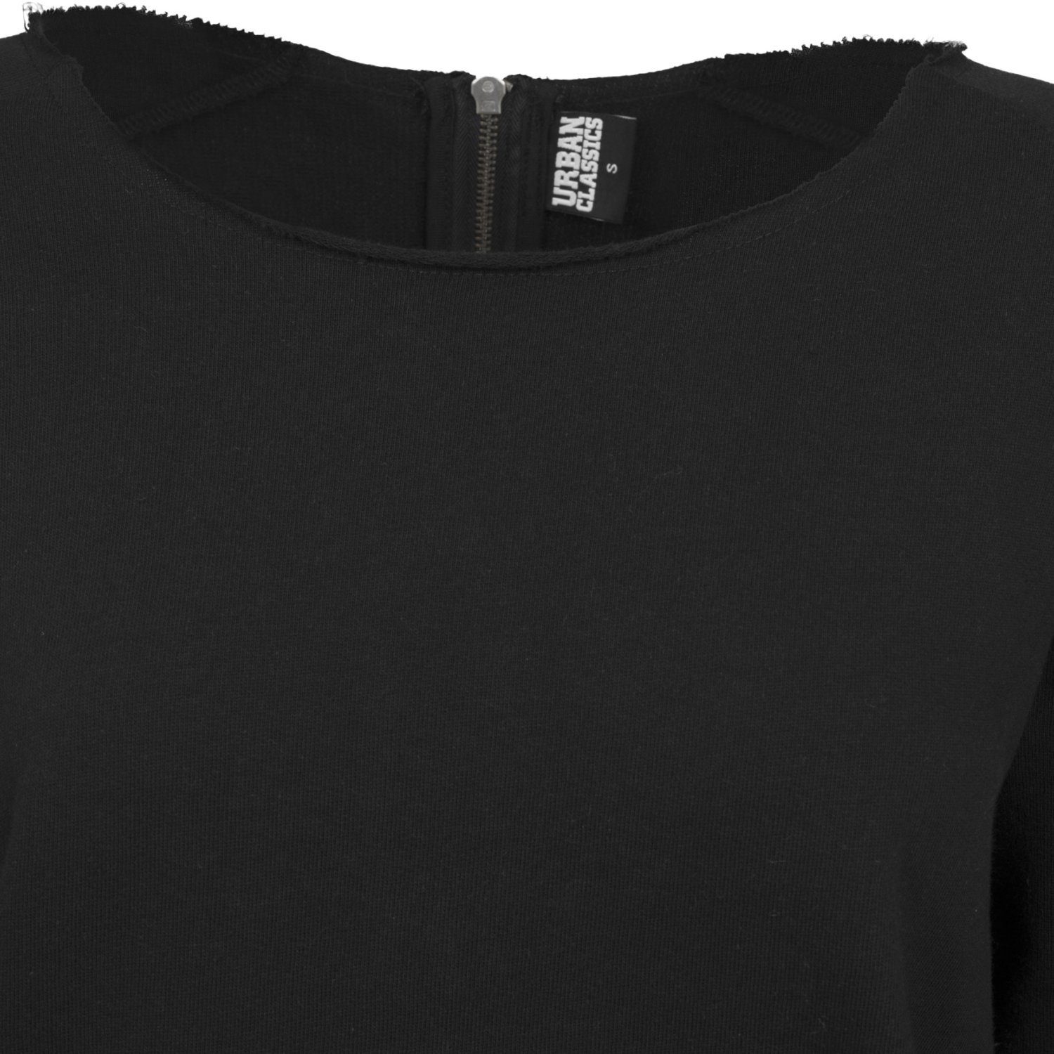 Urban Classics Ladies - Terry Longsleeve Jumpsuit noir