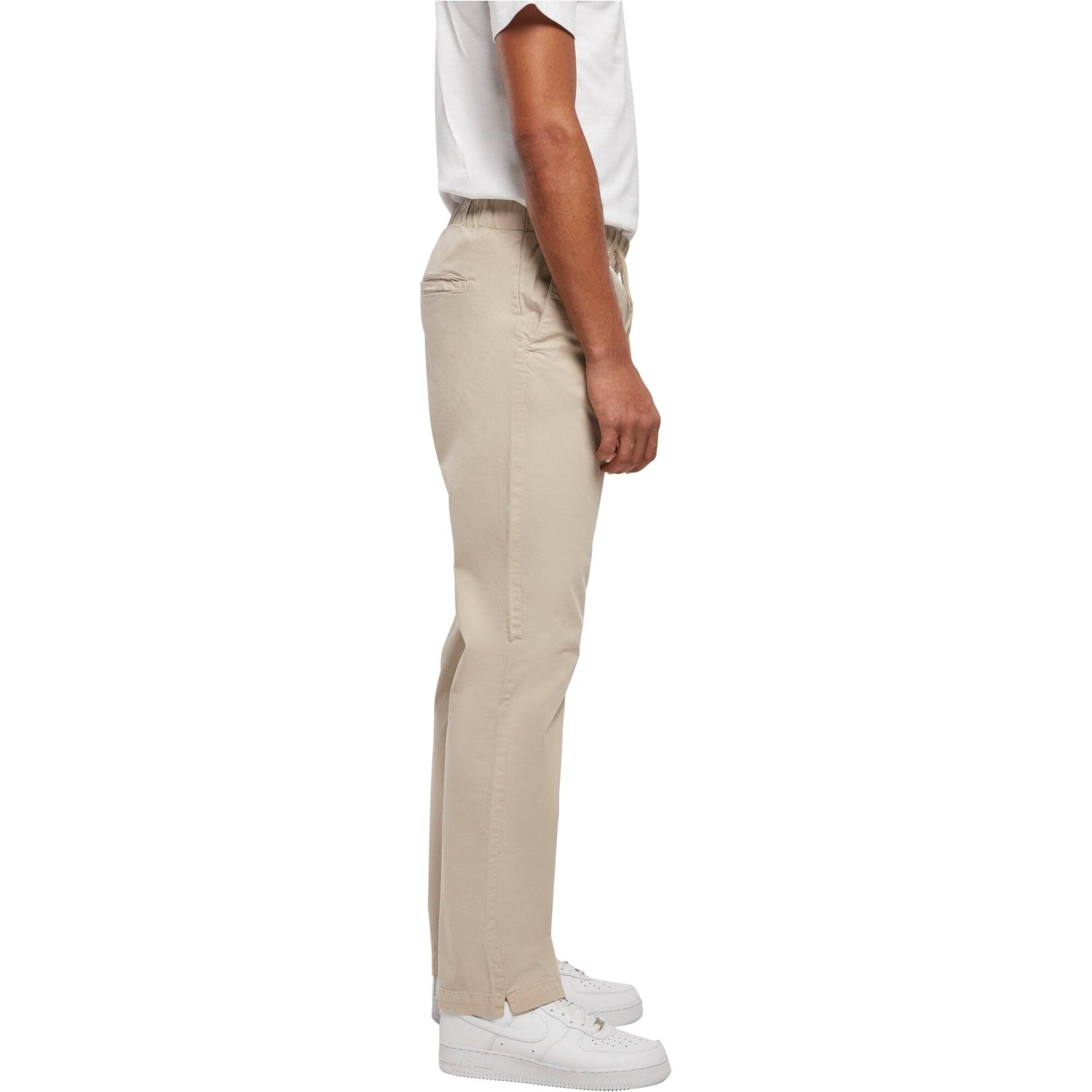 Urban Classics - Straight-Fit Slit Pants softseagrass