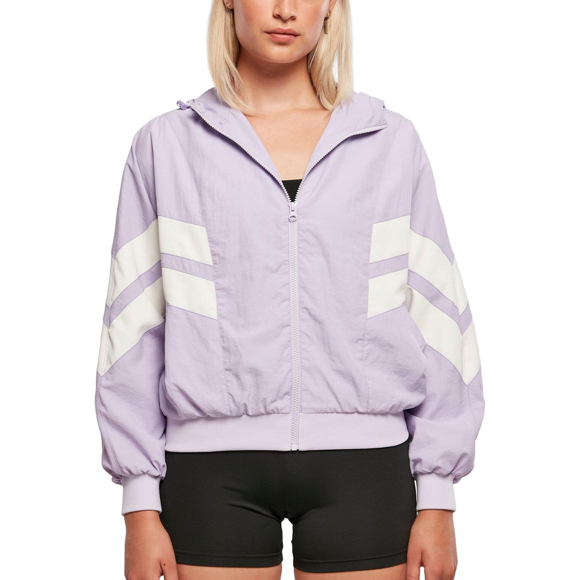 Urban Classics Ladies - CRINKLE Batwing Track Jacket