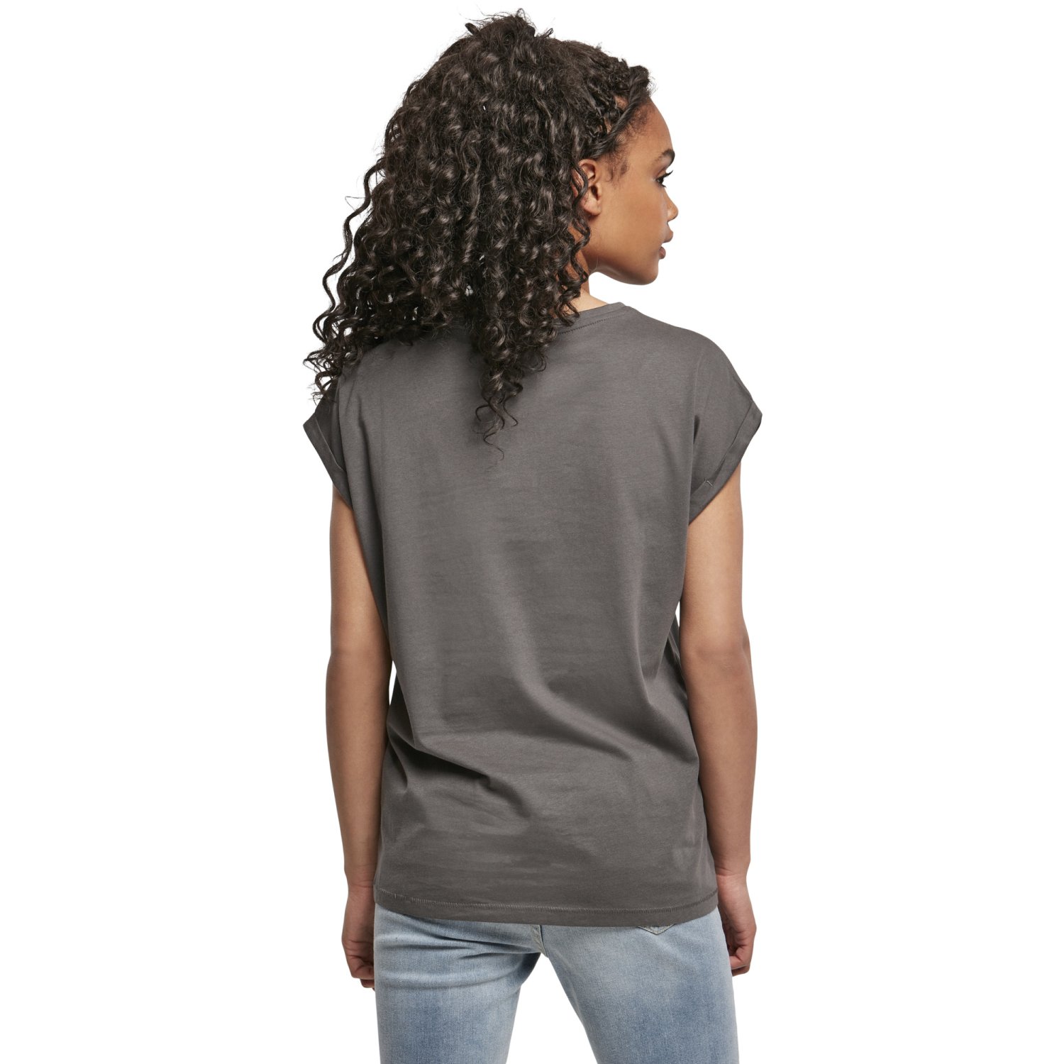 Urban Classics Ladies - EXTENDED SHOULDER Loose Shirt Top