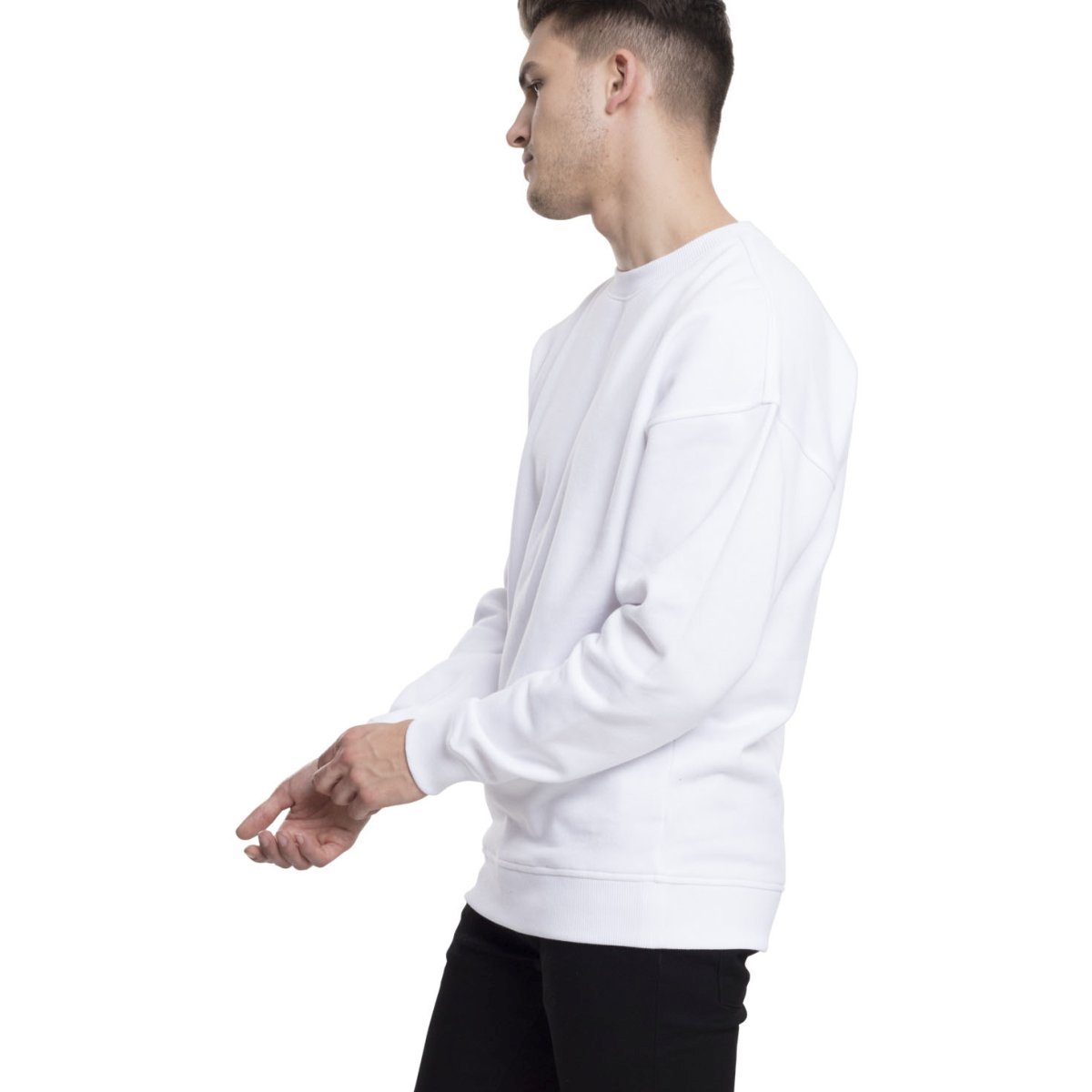 Urban Classics - SWEAT Crewneck Pullover blanc