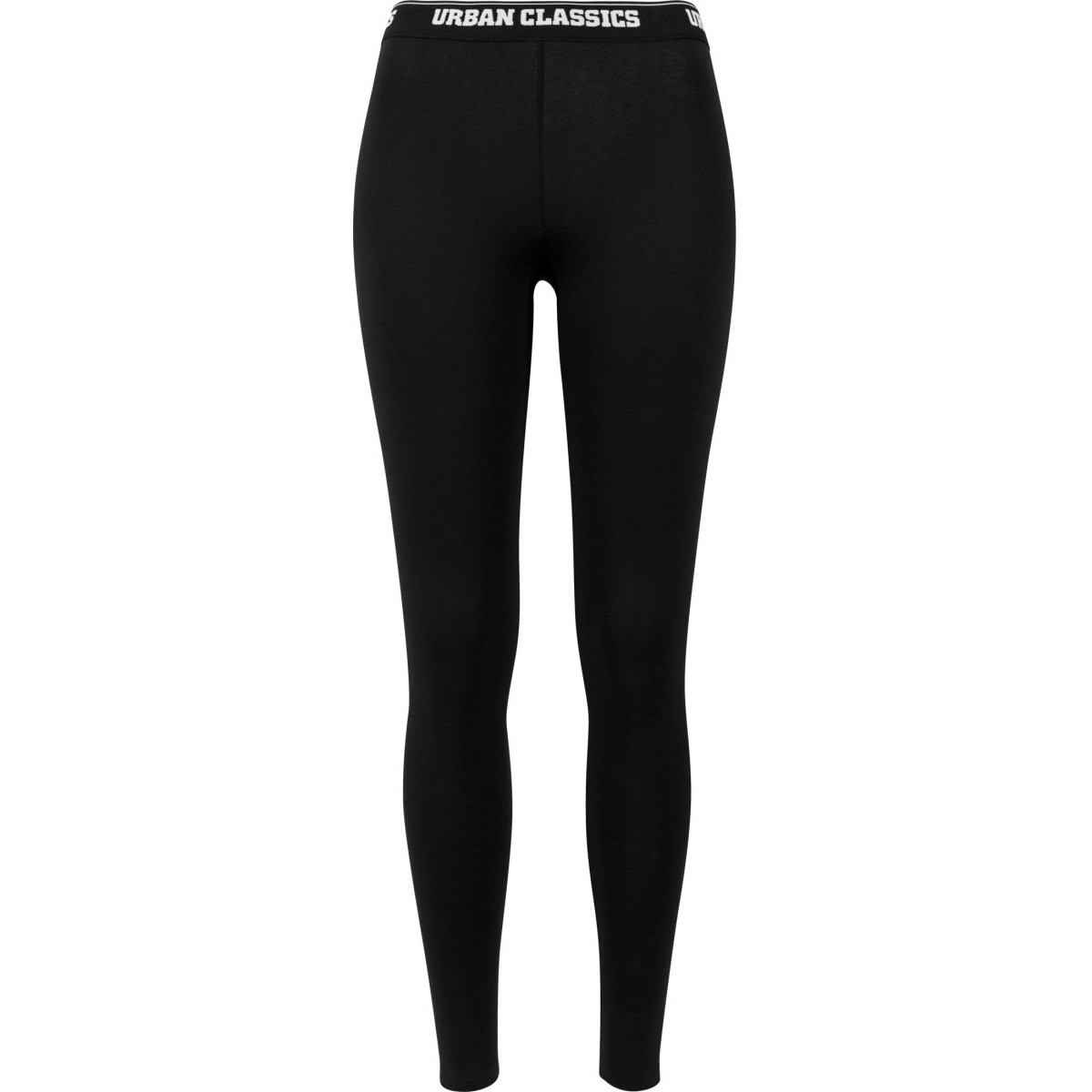 Urban Classics Ladies - Logo Leggings schwarz