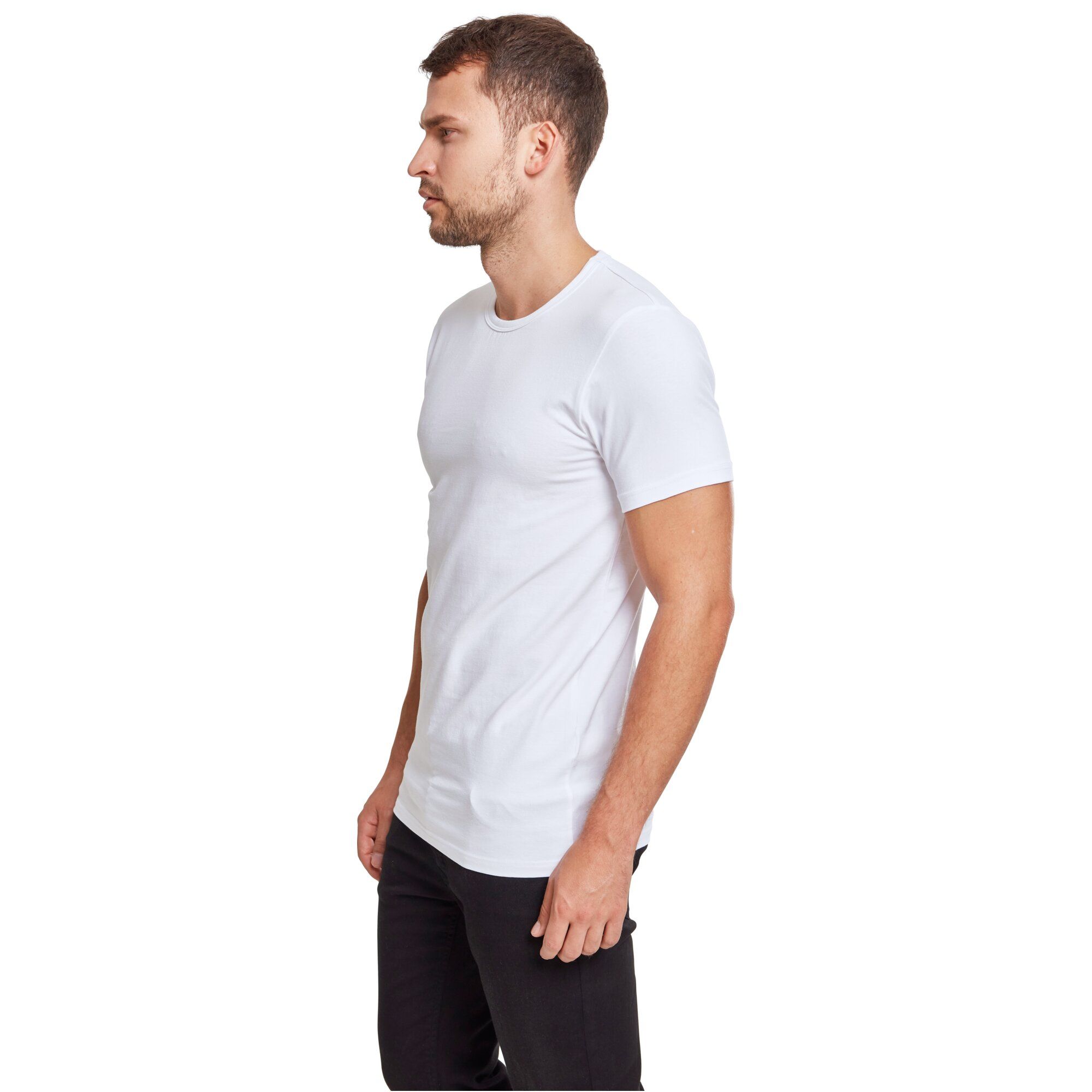 Urban Classics - FITTED STRETCH Shirt - figurbetont
