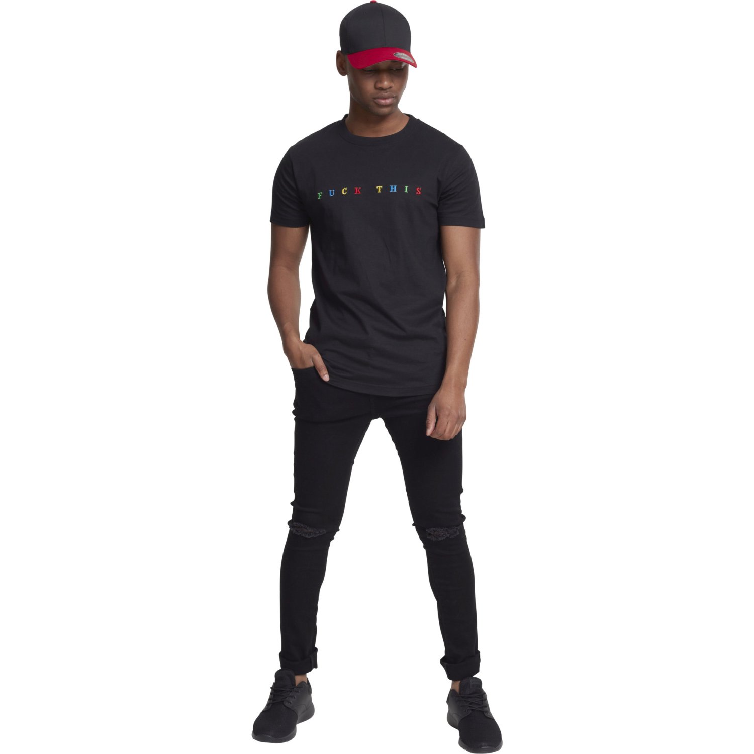 Mister Tee Shirt - F#?K THIS schwarz