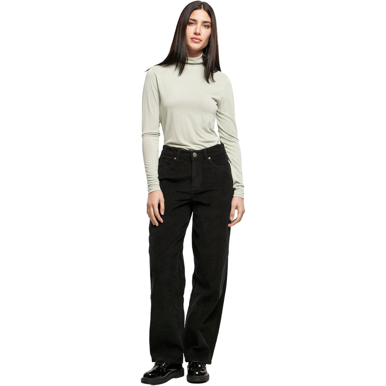 Urban Classics Ladies - Modal Turtleneck Longsleeve