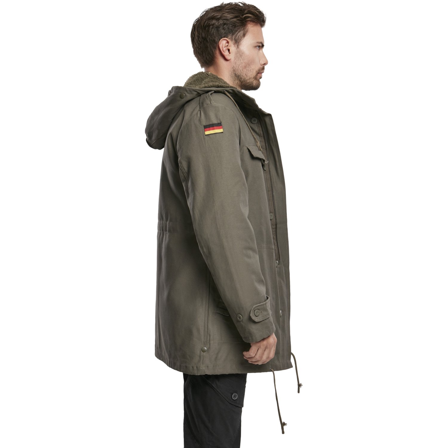 Brandit - BW Winter Parka with German Flag olive