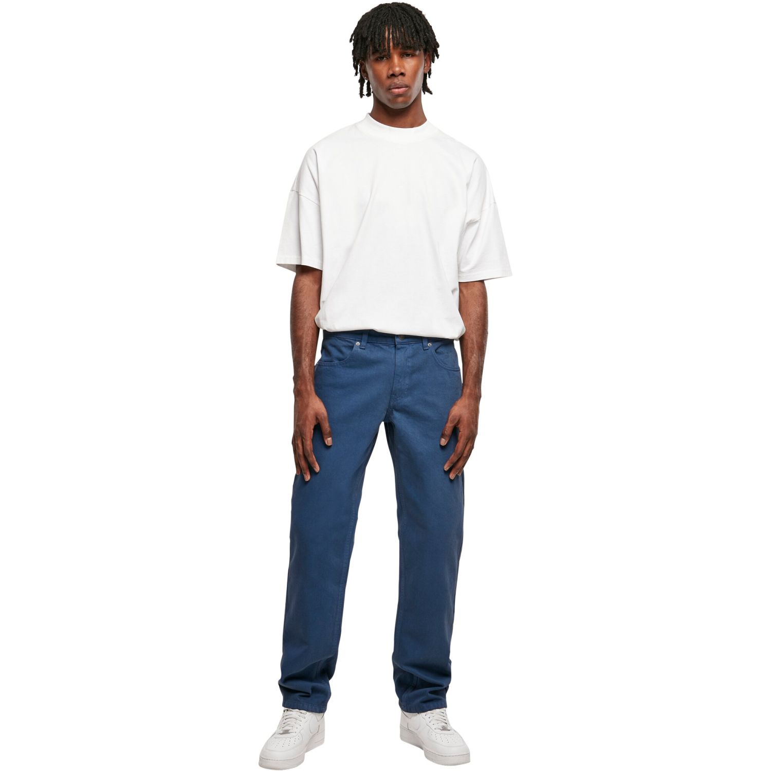 Urban Classics - Loose Fit Denim Jeans darkblue