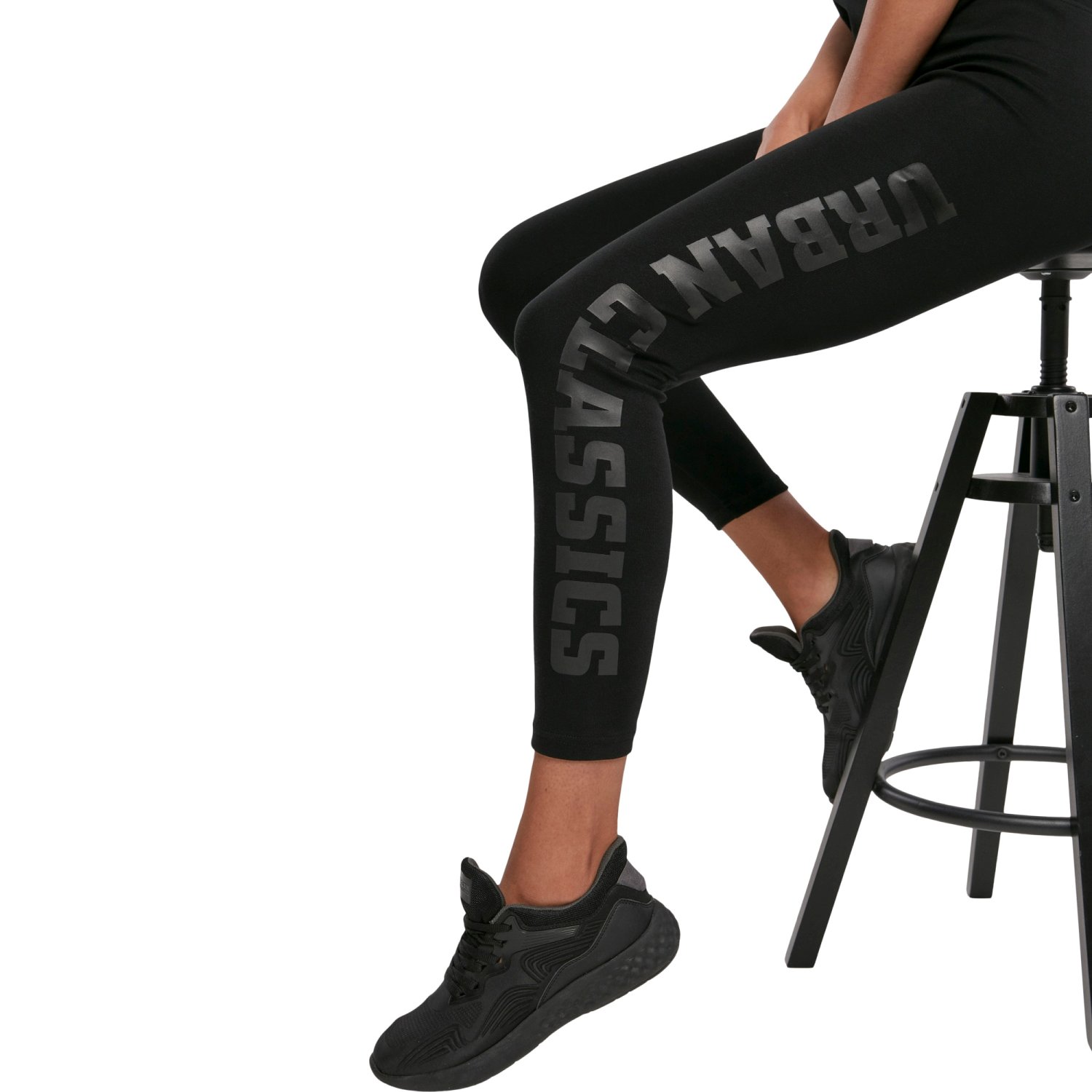 Urban Classics Ladies - High Waist Leggings schwarz