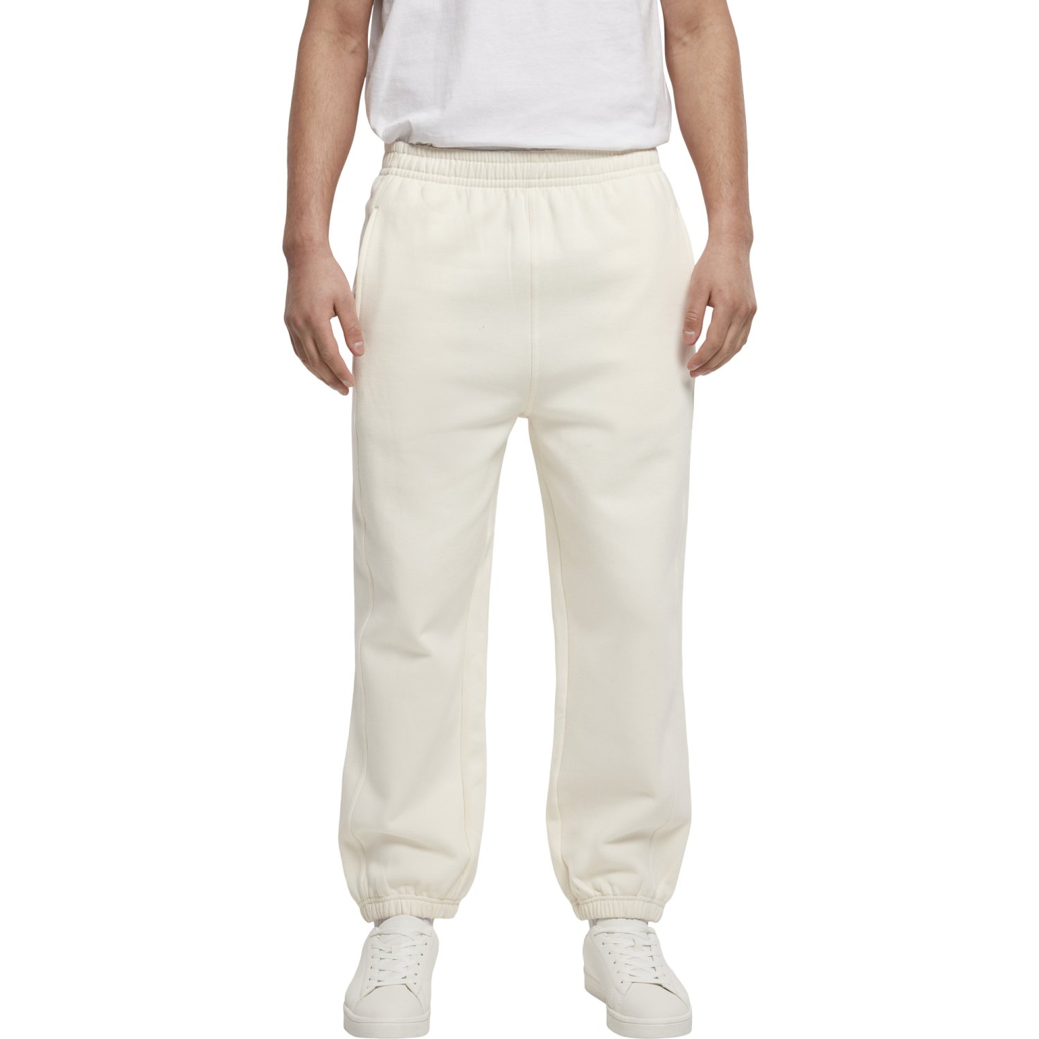 Urban Classics - Urban-Fit Sweatpant white sand begie