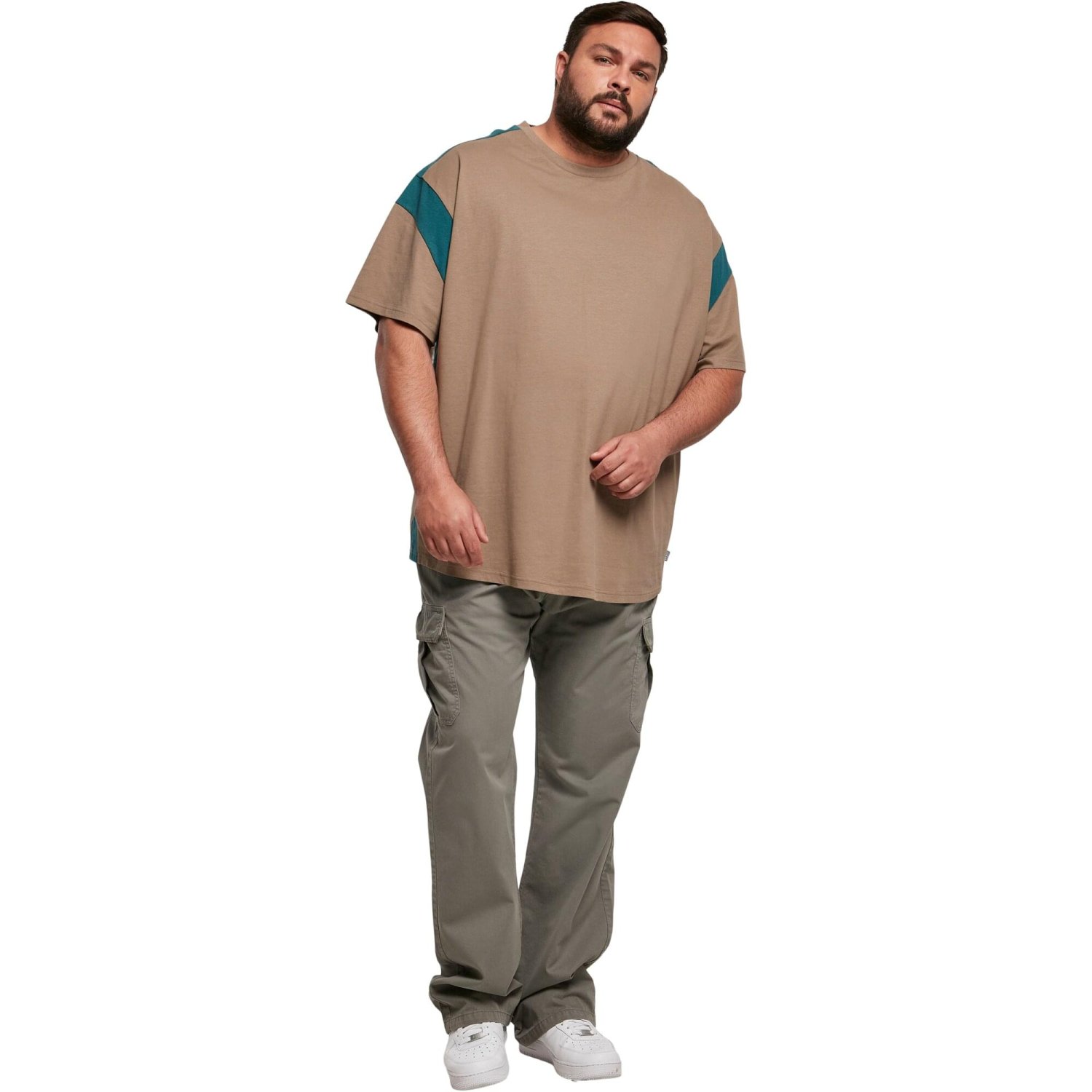 Urban Classics - Straight-Leg Cargo Pants asphalt