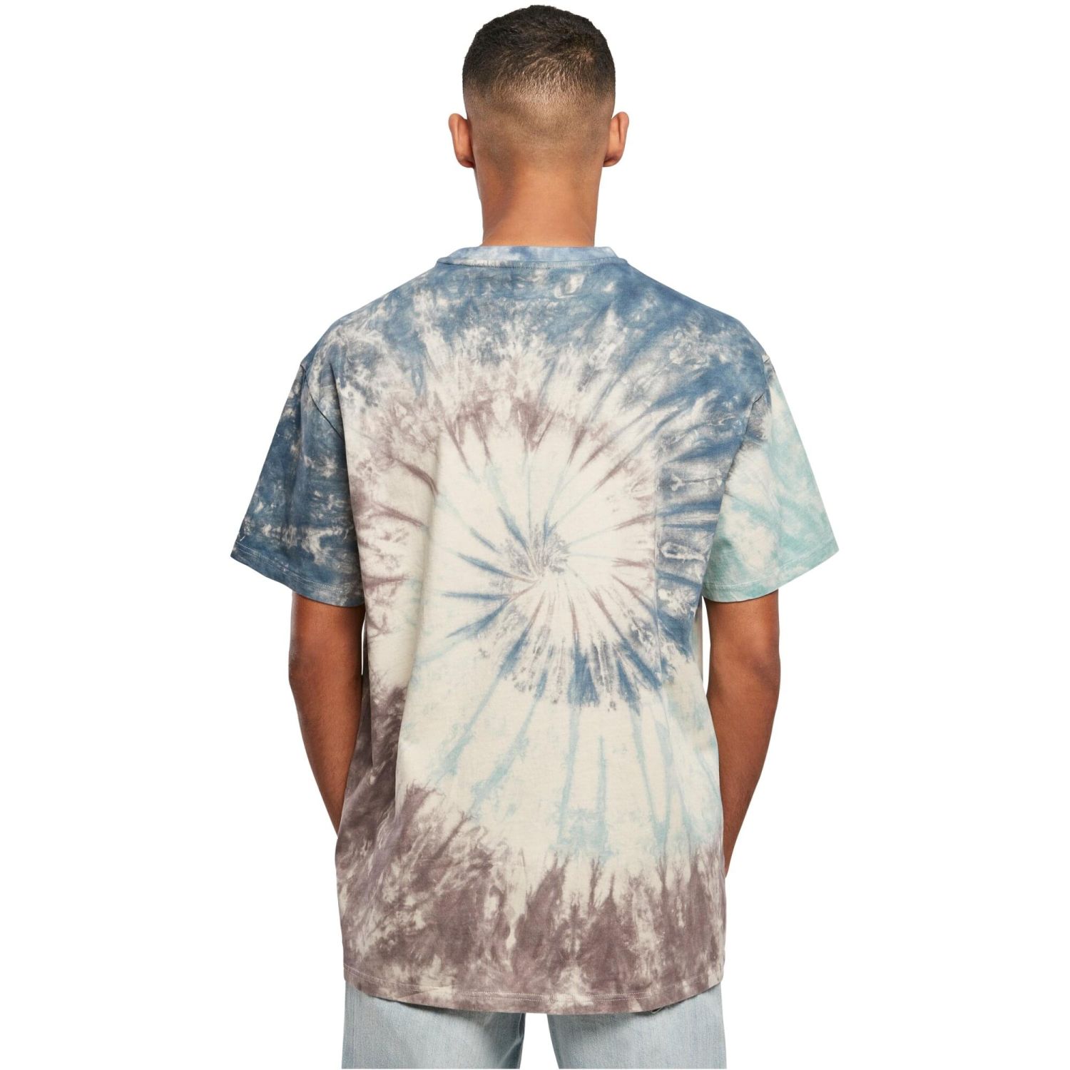 Urban Classics - Oversize Tie Dye Shirt offwhite