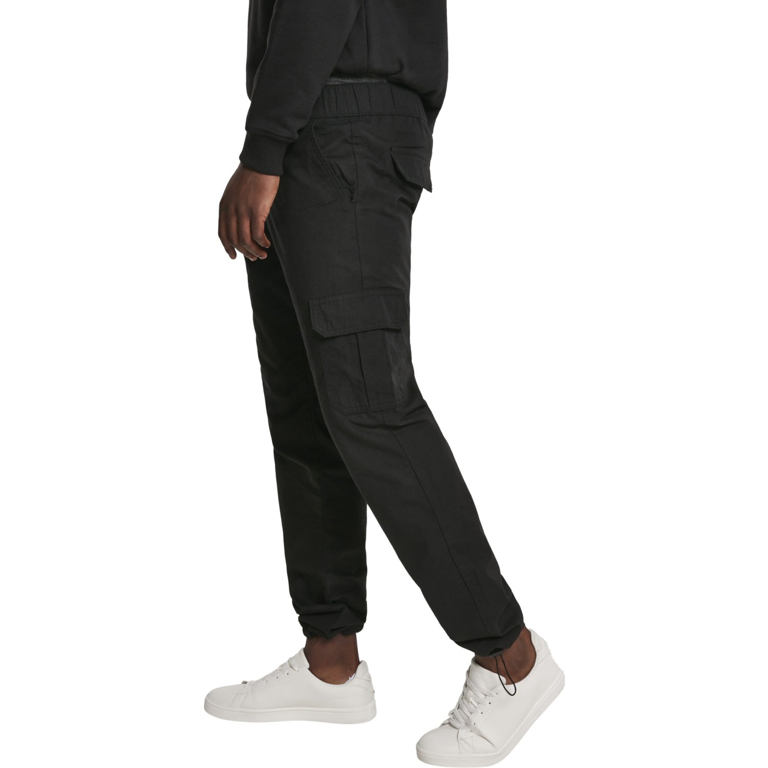 Urban Classics - RIPSTOP CARGO Jogging Pantalon noir