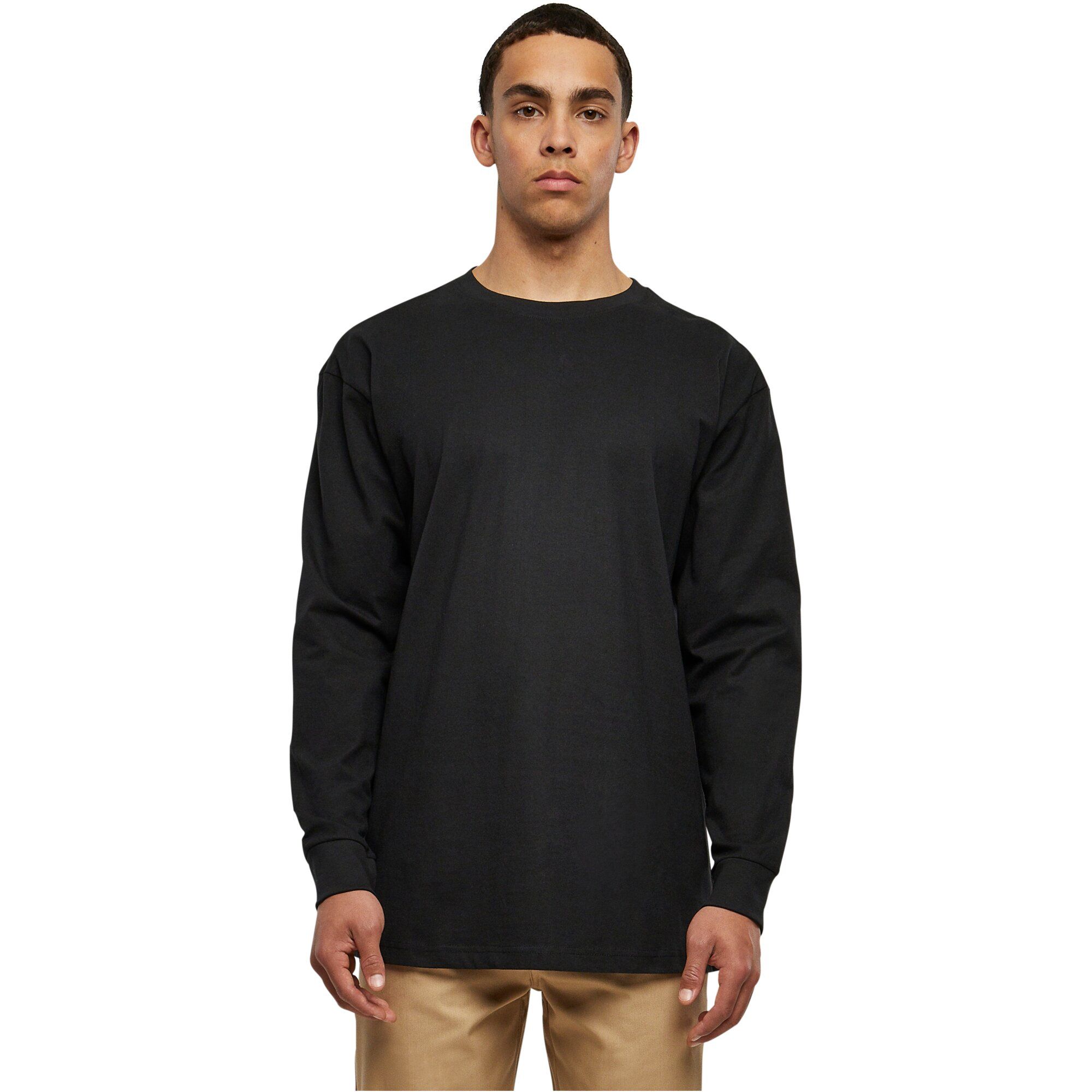 Urban Classics - Boxy Heavy Longsleeve black