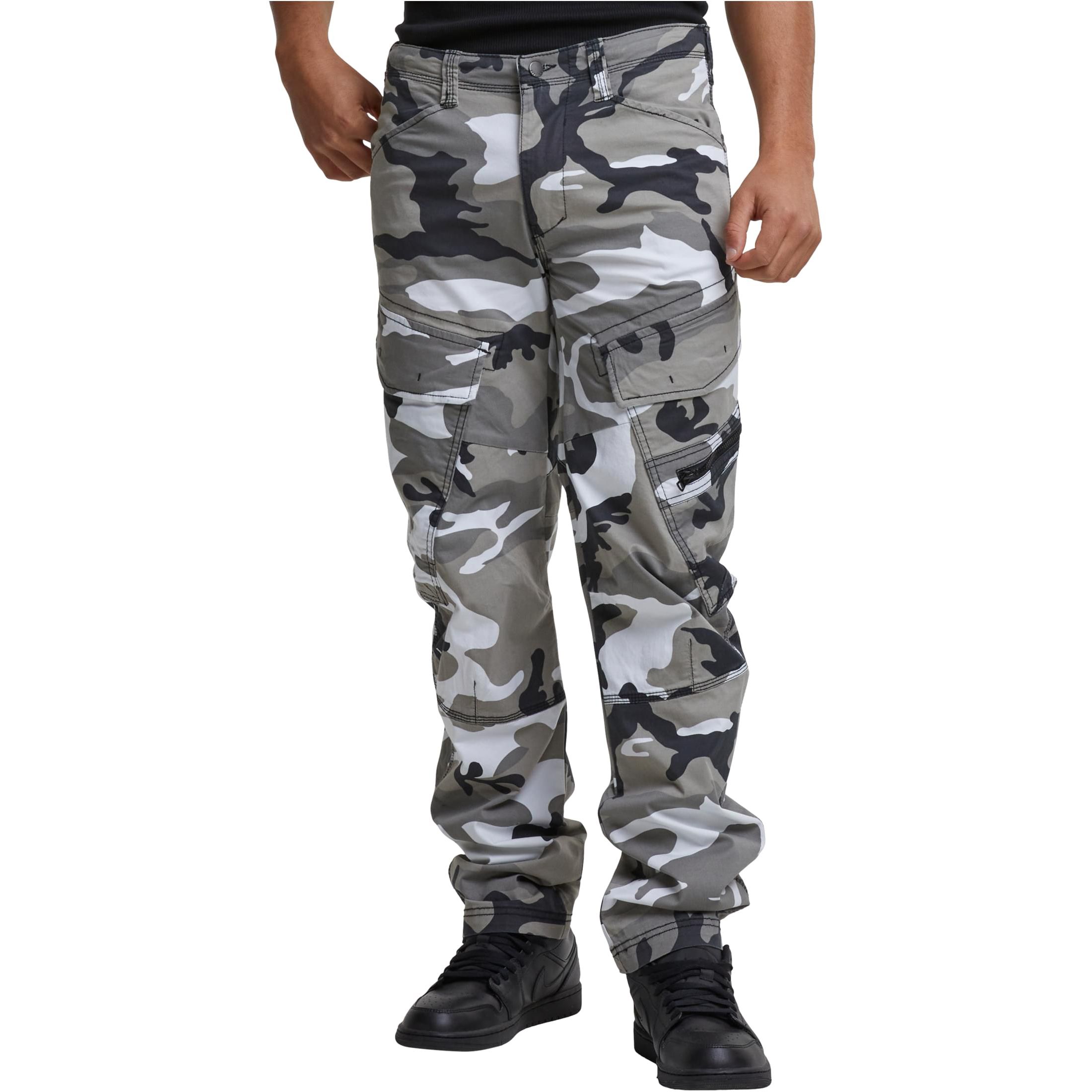 Brandit - ADVEN Slim-Fit Cargo Trousers urban camo
