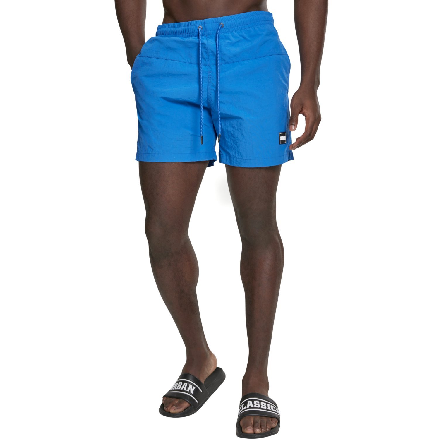 Urban Classics - BLOCK Short de bain cobalt bleu