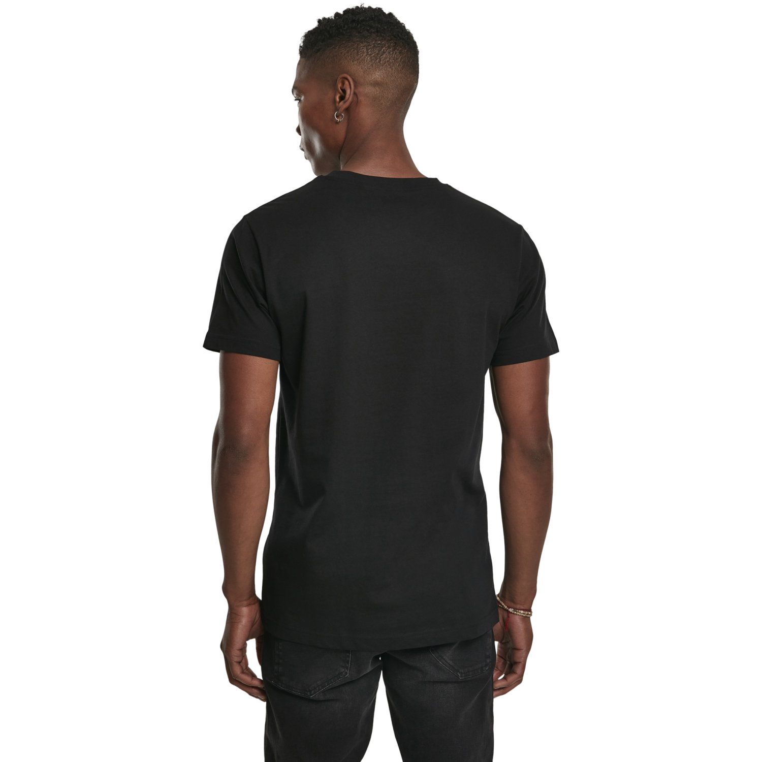 Mister Tee Shirt - PISTOLE ROSE schwarz