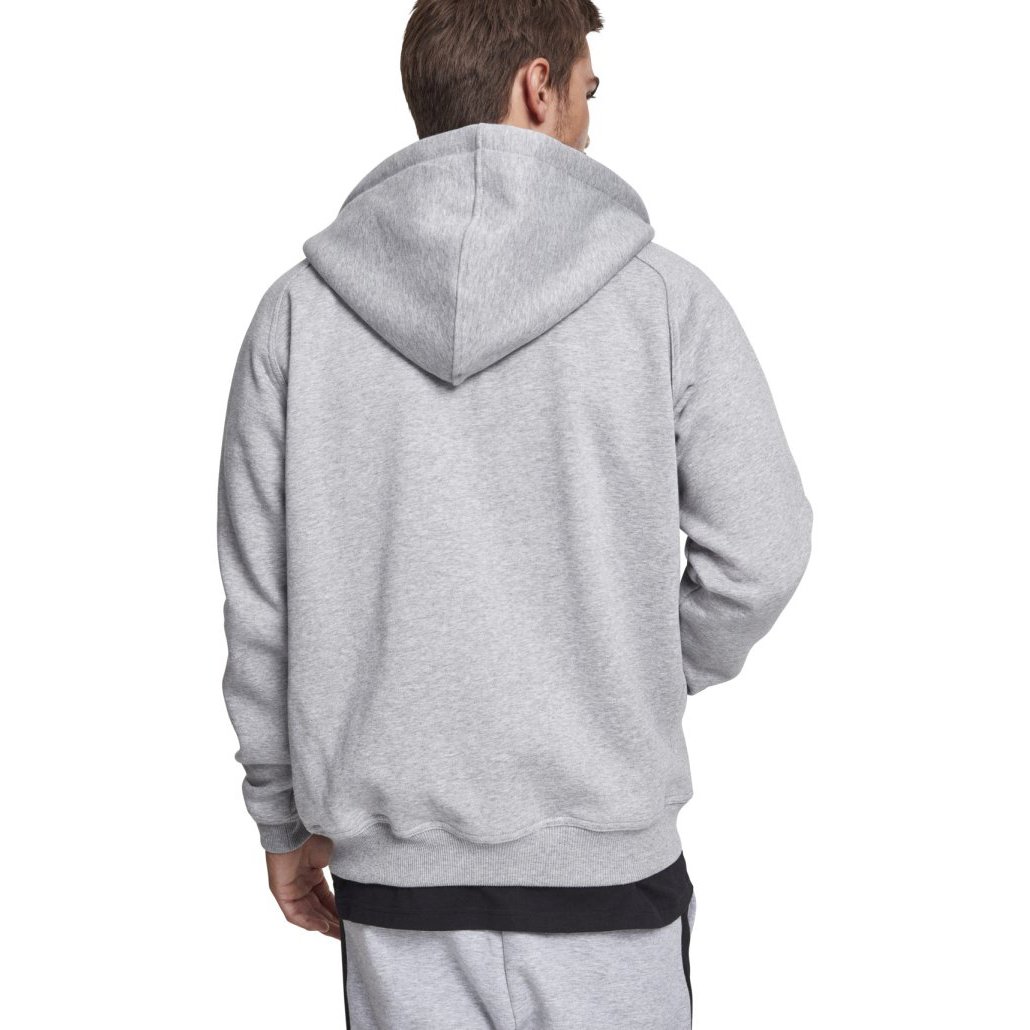 Urban Classics - Zip Hoody grey