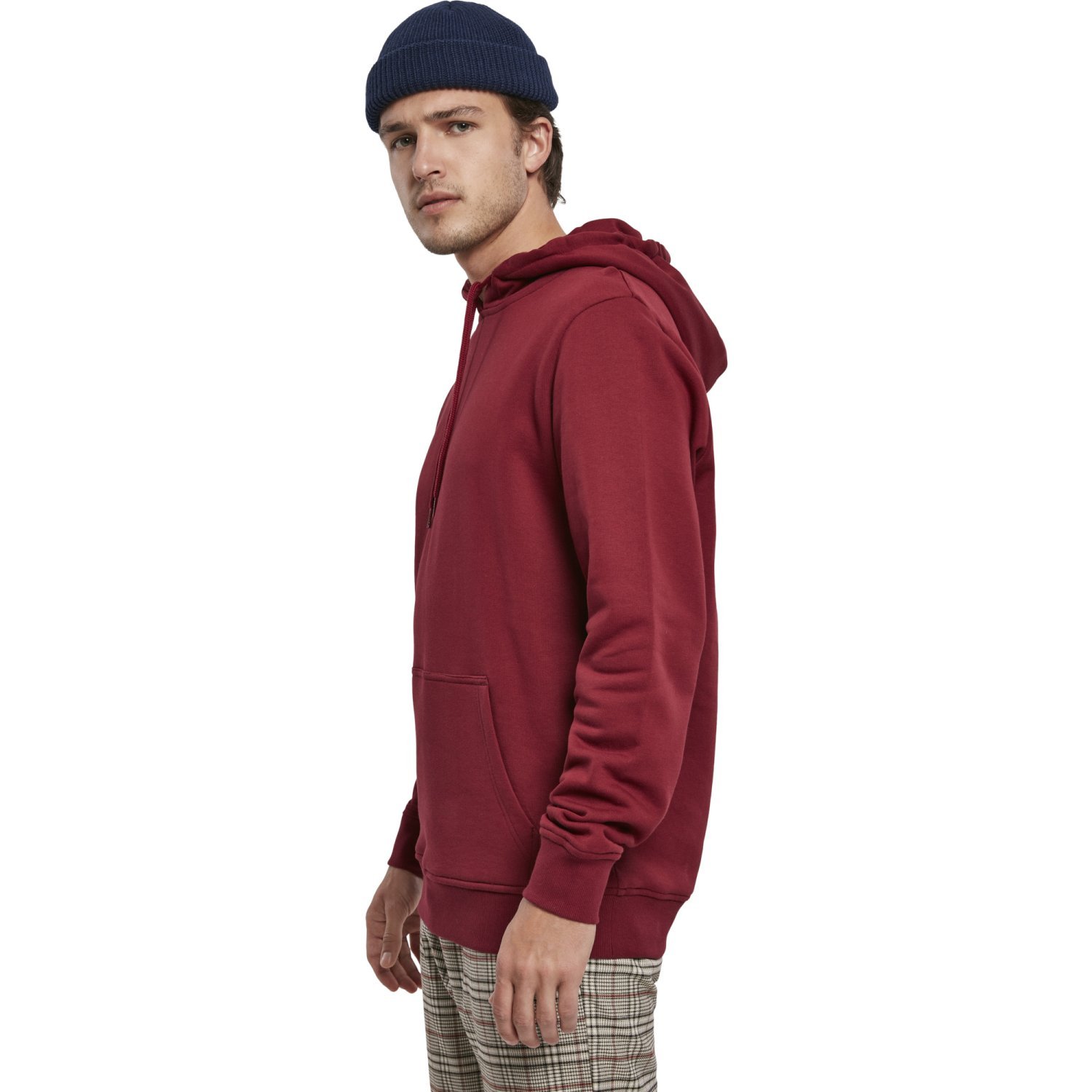 Urban Classics - ORGANIC Basic Hoody burgundy