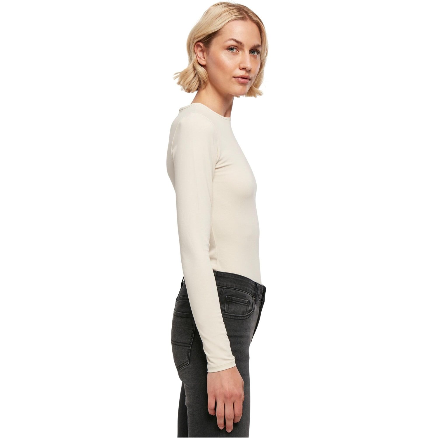 Urban Classics Ladies - Organic Stretch Asymmetric Body