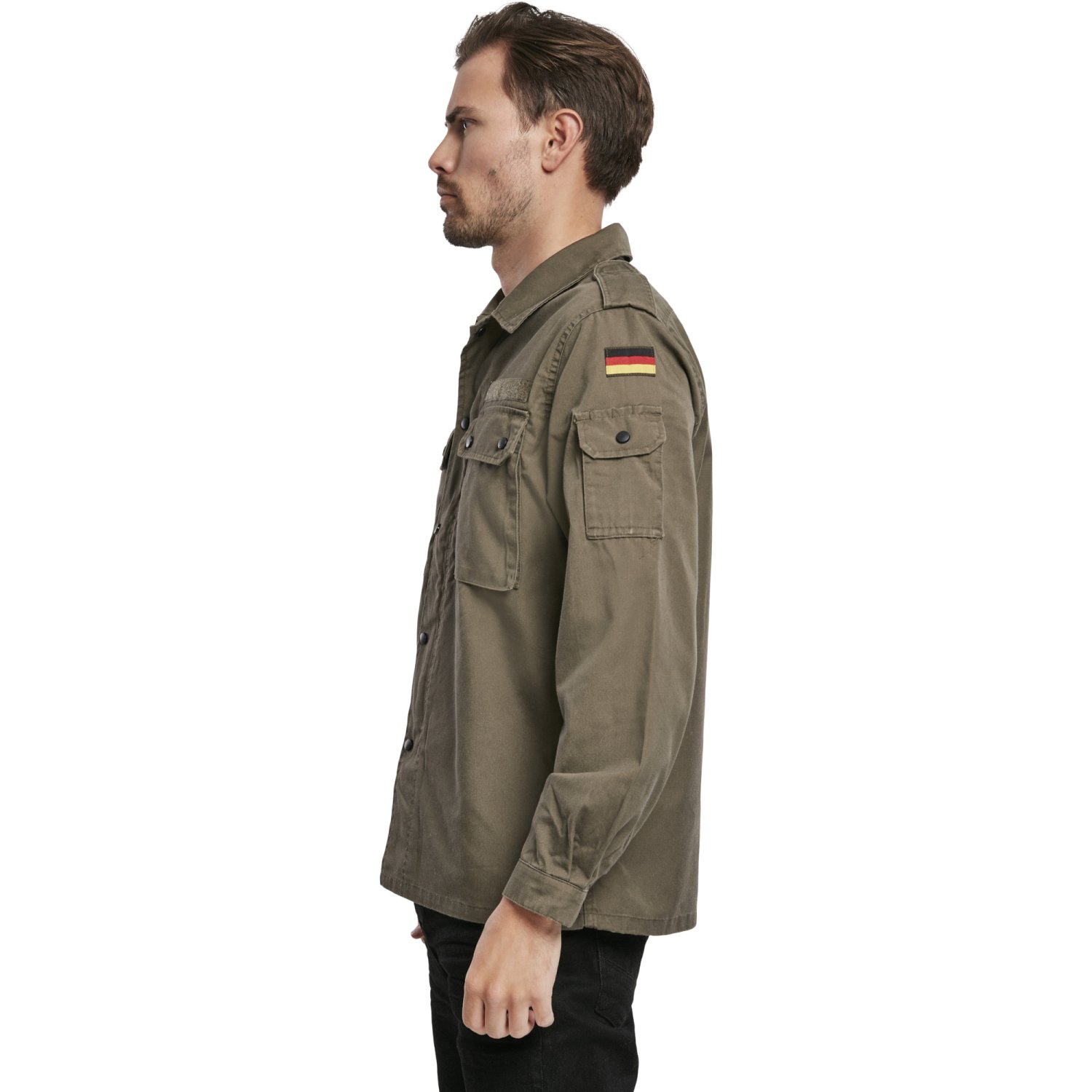 Brandit - BW Zip Chemisier Field olive