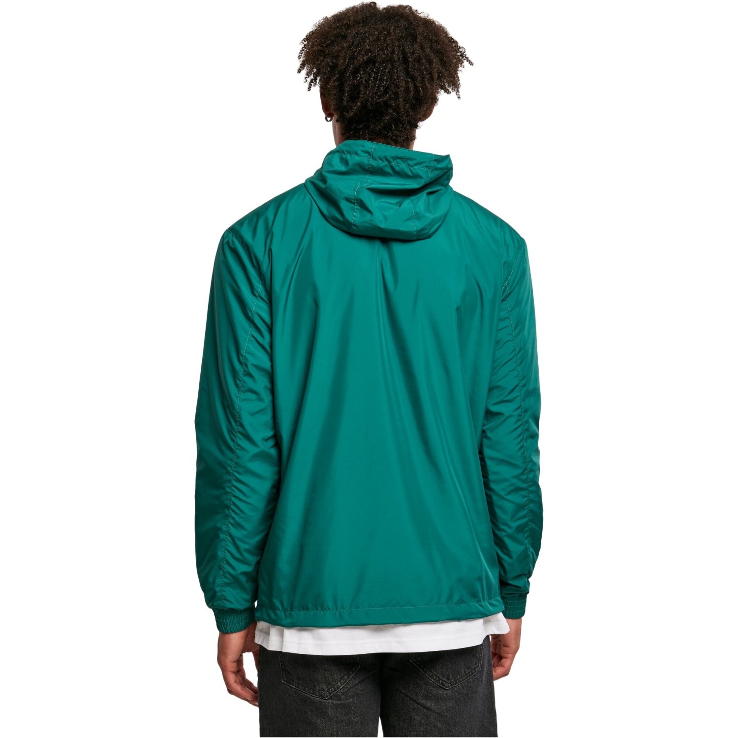 Urban Classics - BASIC Pull-Over Windbreaker Jacket green