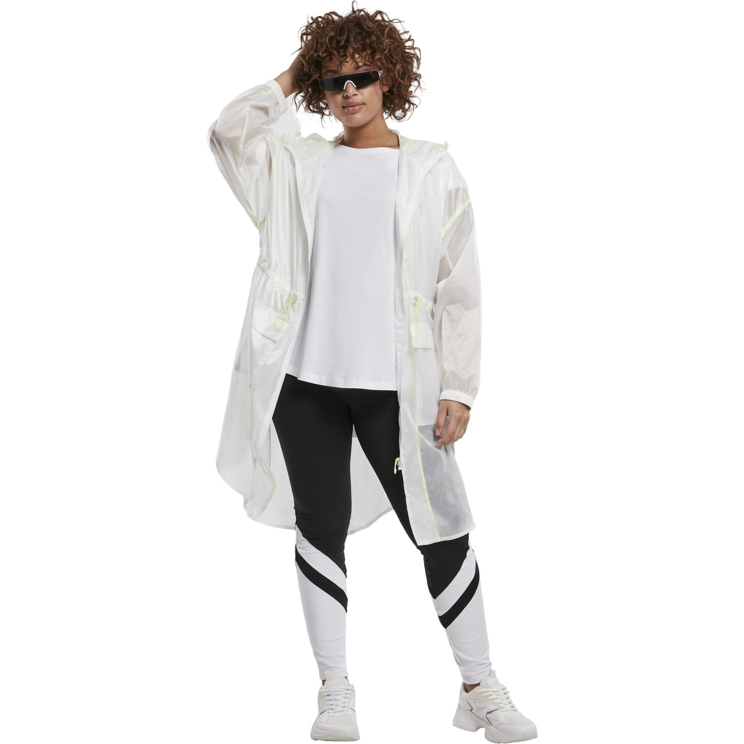 Urban Classics Ladies - Arrow High Waist Leggings noir