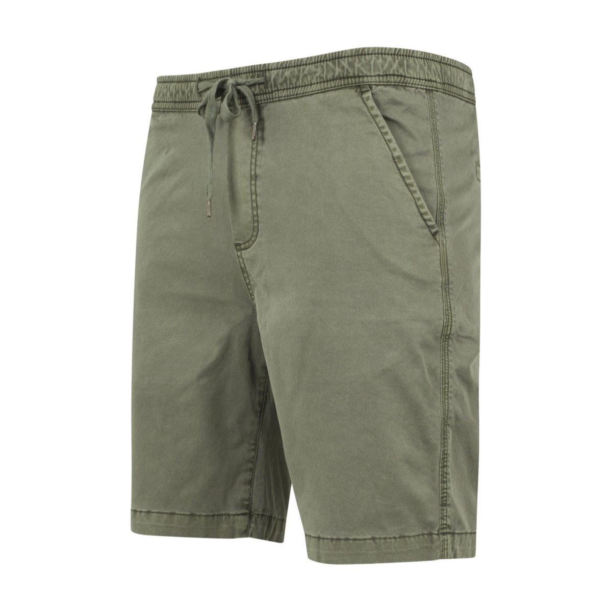 Urban Classics - Stretch Twill Joggshorts olive