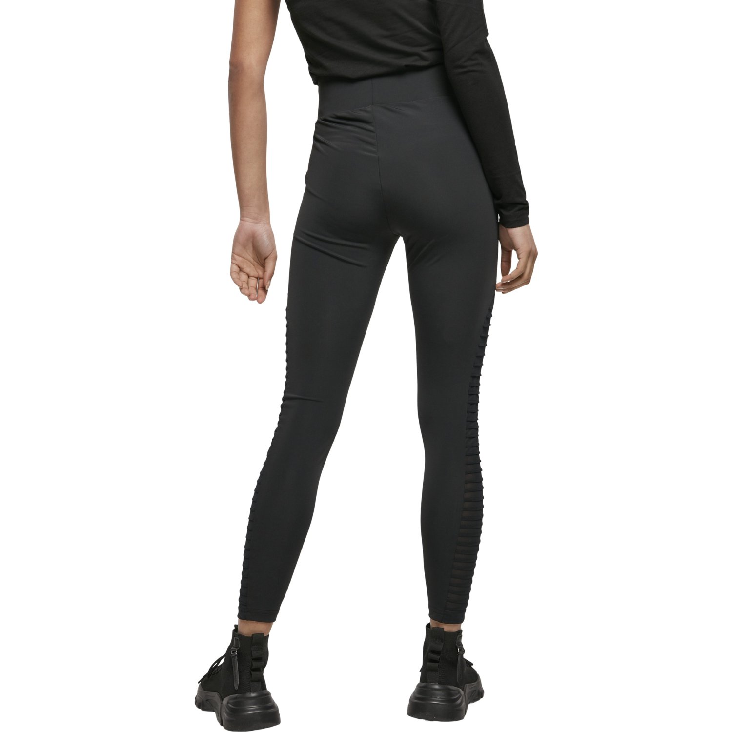 Urban Classics Ladies - Highwaist Biker TECH MESH Leggings