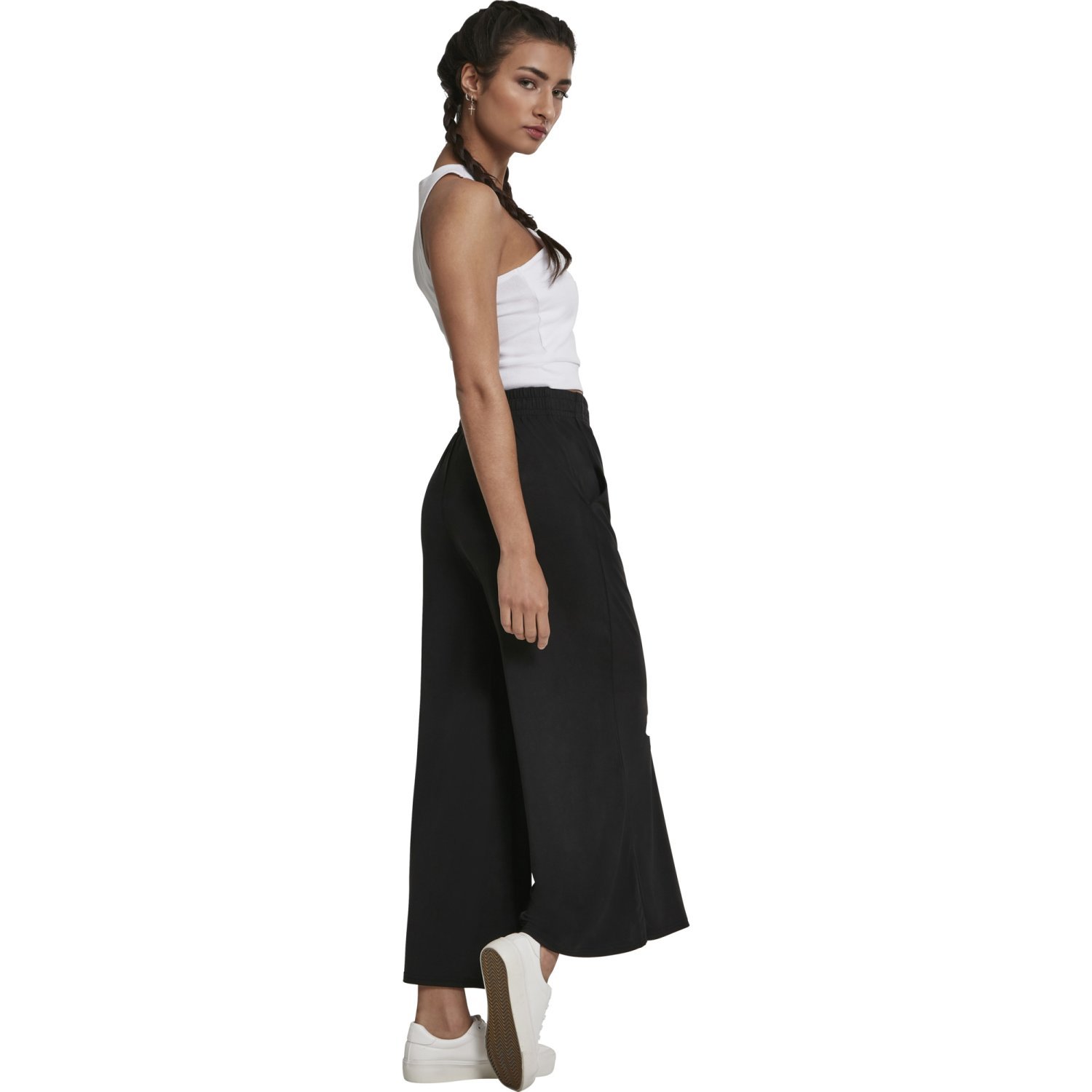 Urban Classics Ladies - Modal Culotte Pants blacks