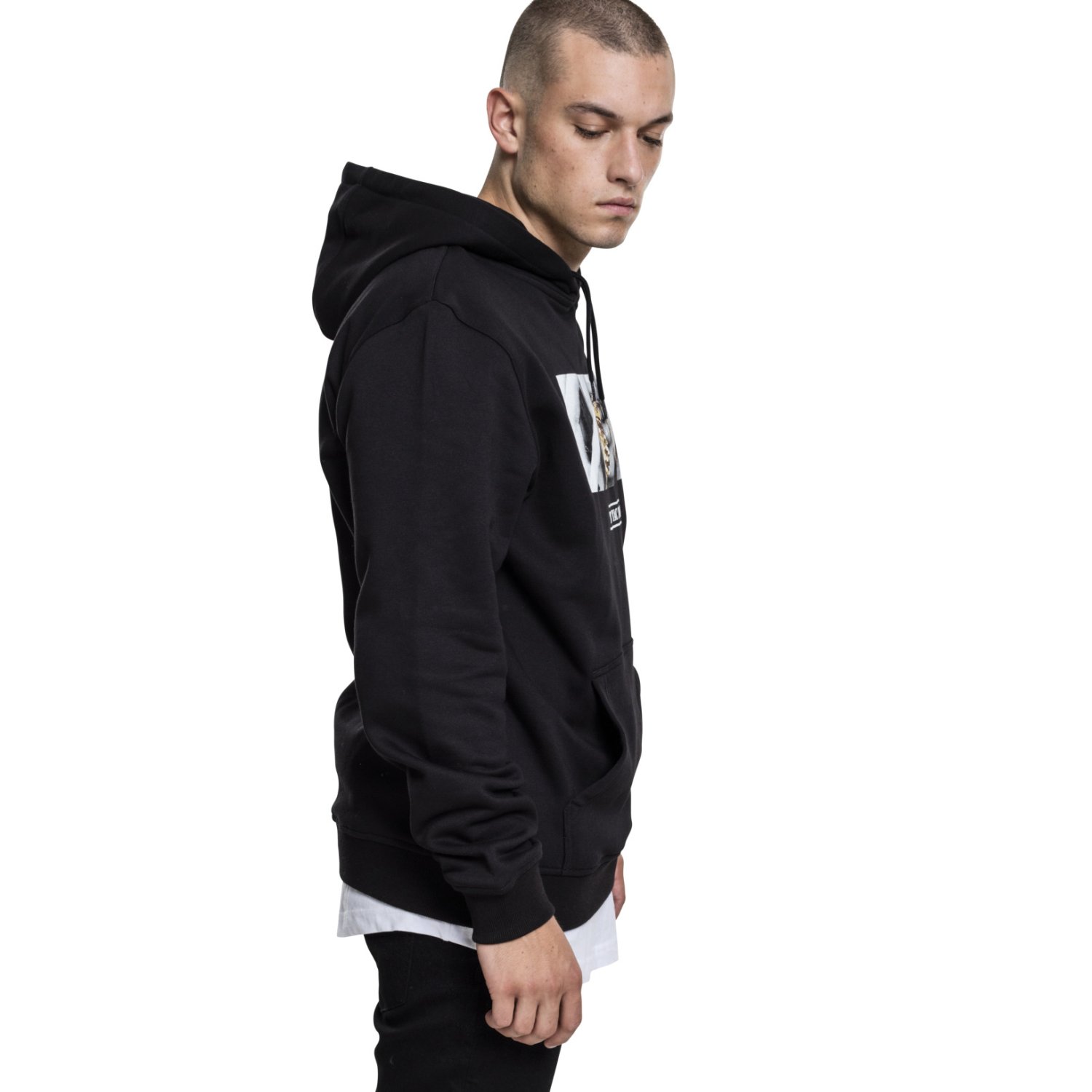 Mister Tee Hoody - BLING BOOM schwarz