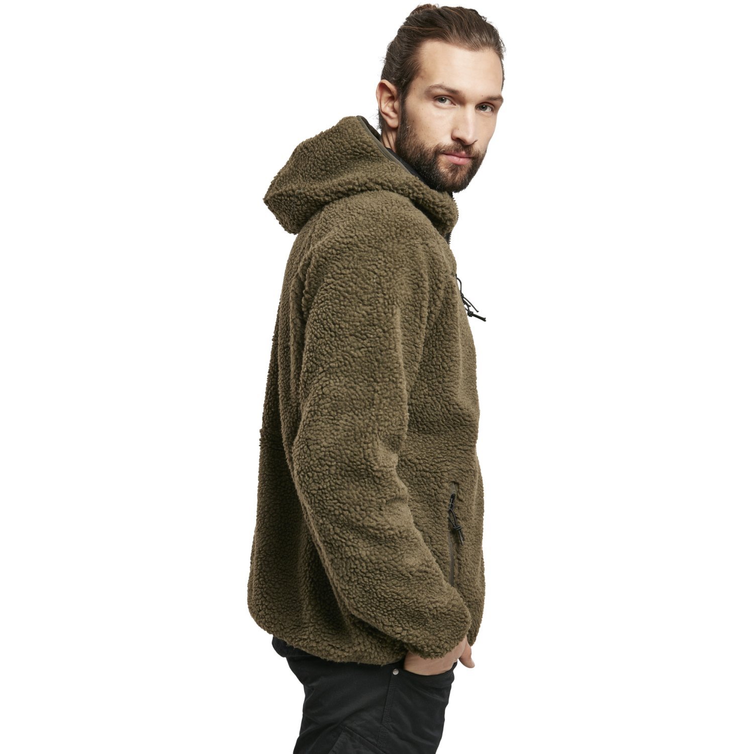 Brandit - Teddyfleece Worker Jacket olive