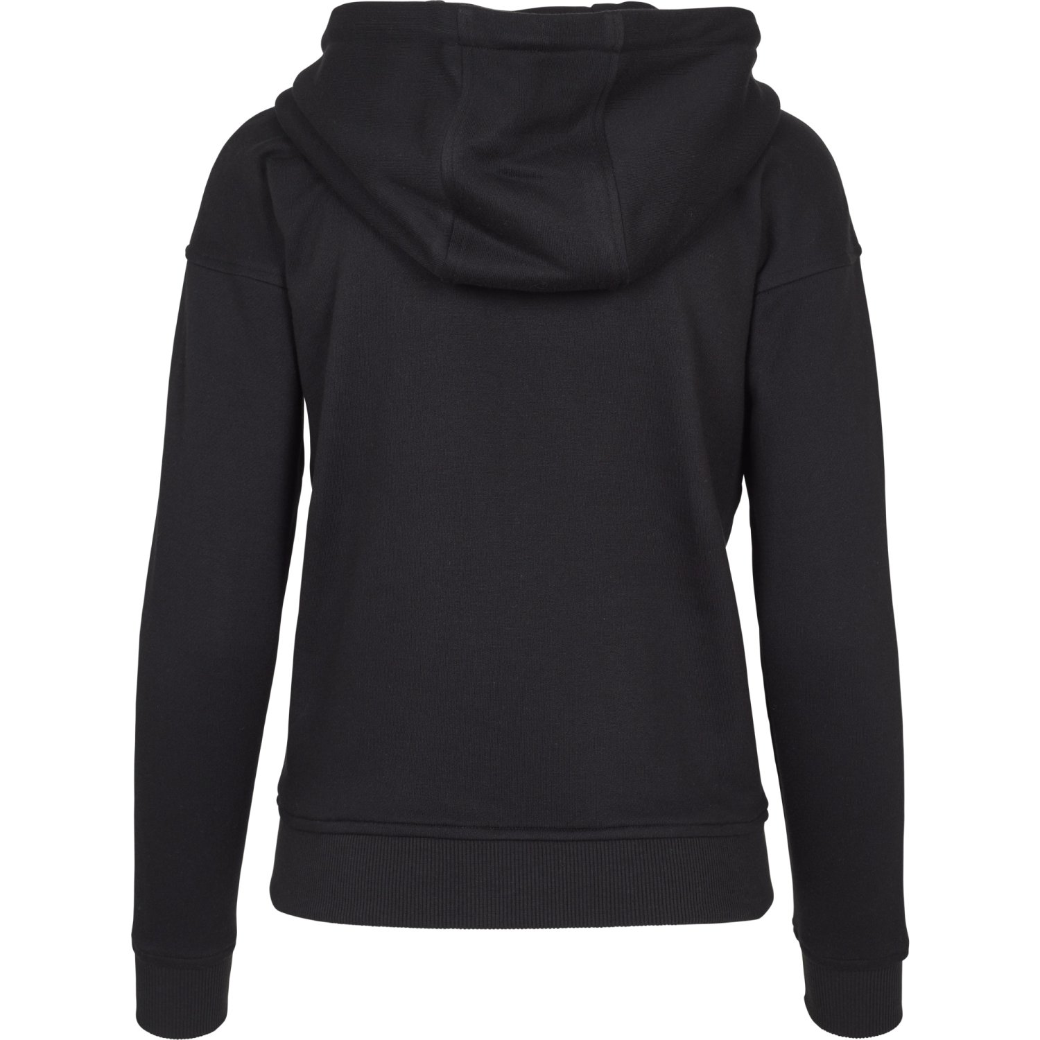 Urban Classics Ladies - BASIC Zip Hoody noir