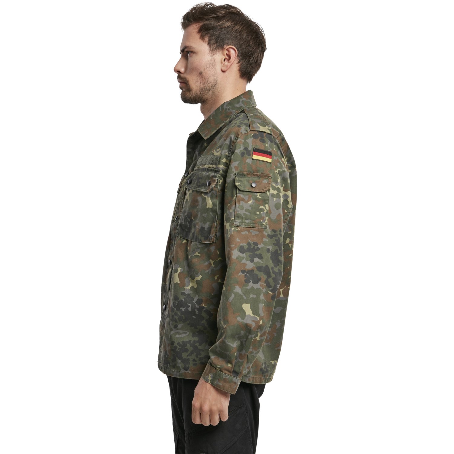 Brandit - BW Field Blouse Zip Shirt flecktarn