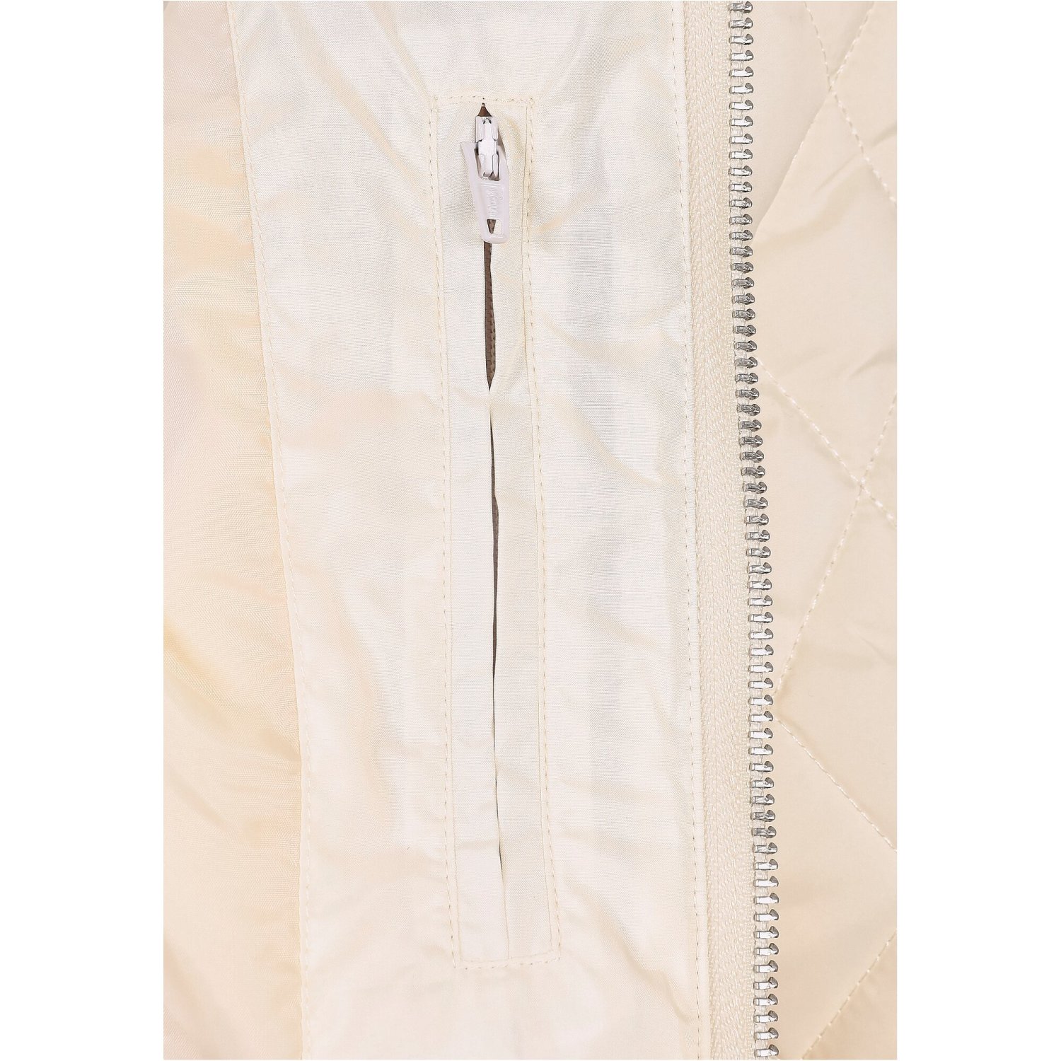 Urban Classics Femme - DIAMOND MATELASSÉE NYLON Veste sand