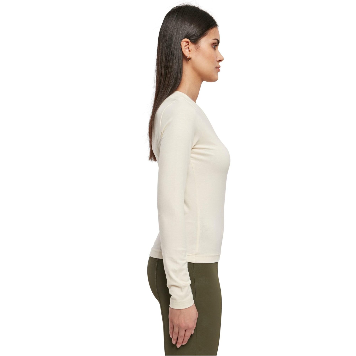 Urban Classics Ladies - One Should Longsleeve sand