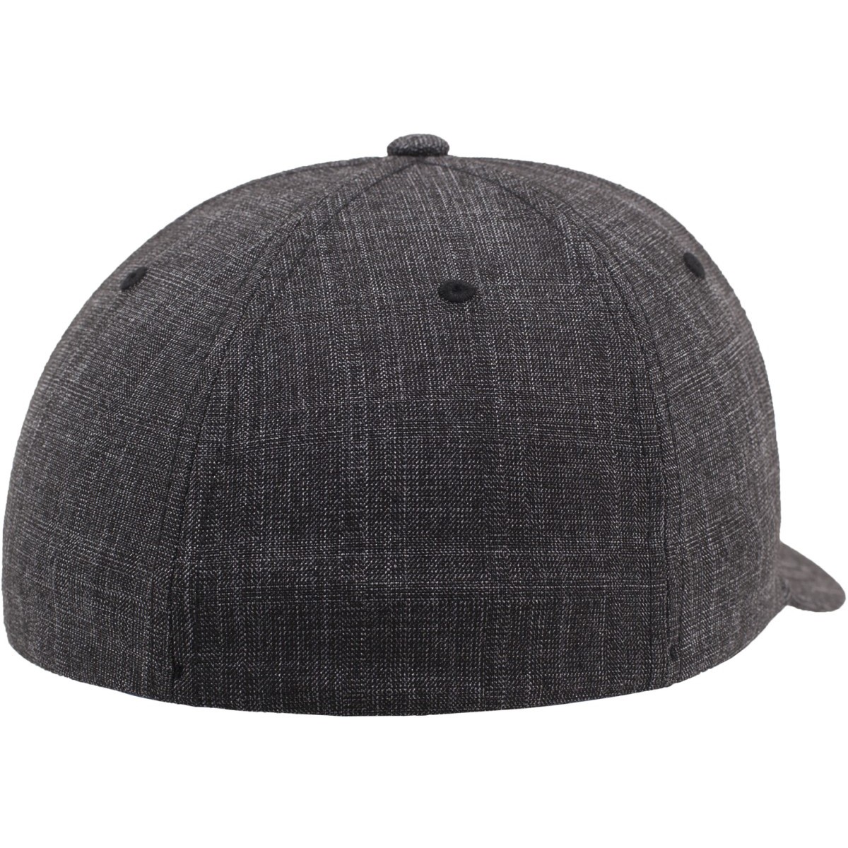 Flexfit FINE MELANGE Stretchable Curved Cap - schwarz