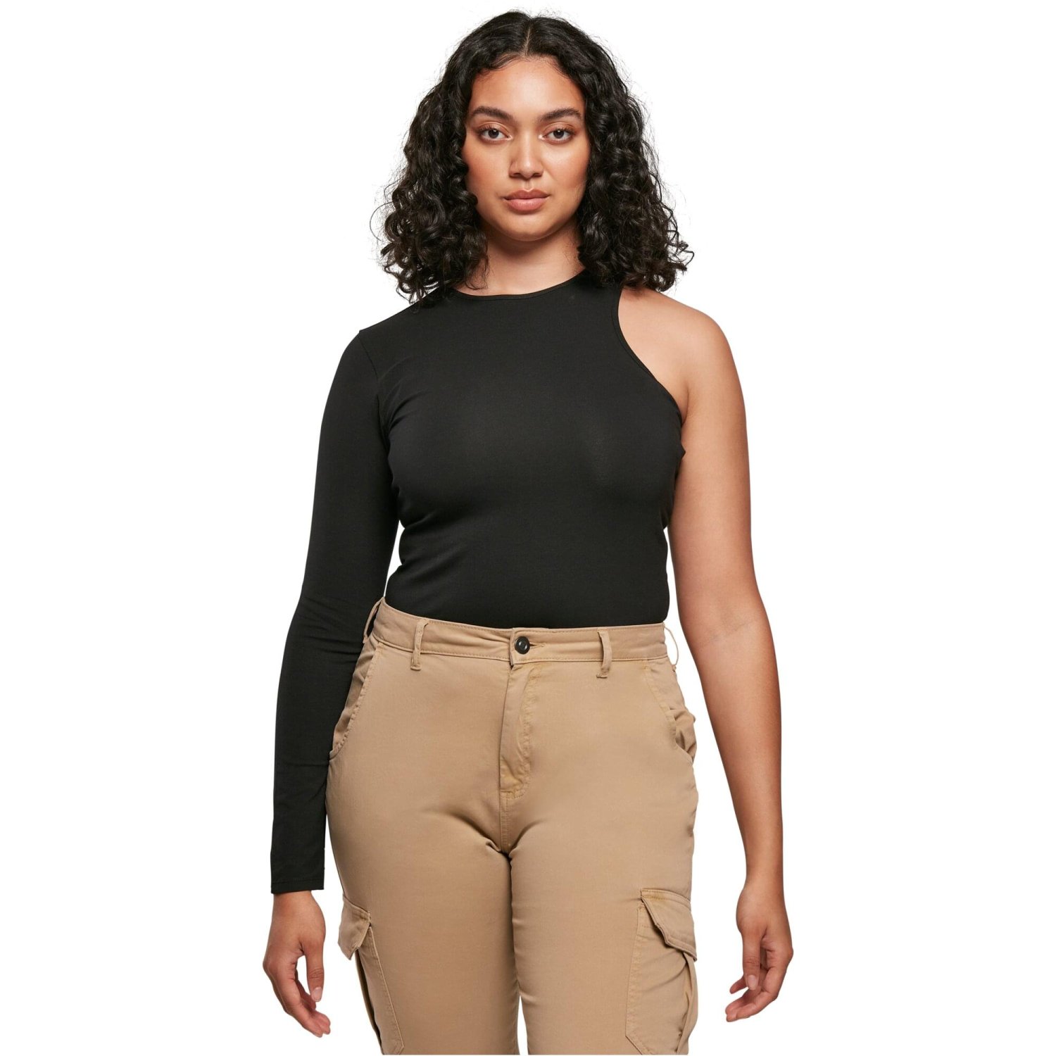 Urban Classics Ladies - Organic Stretch Asymmetric Body