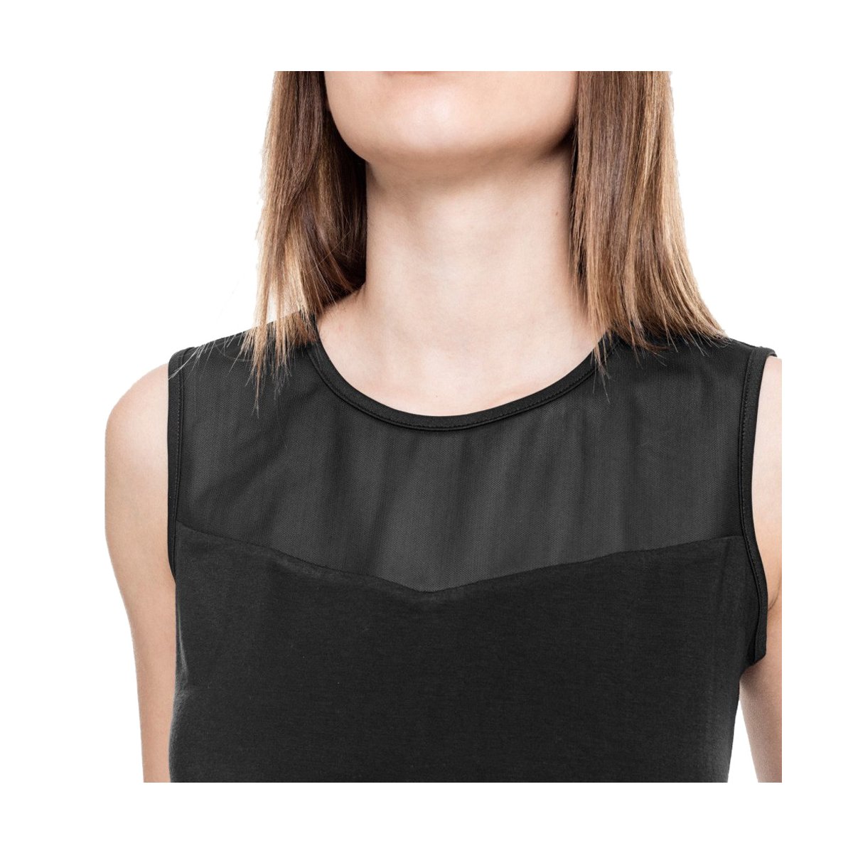 Urban Classics Ladies - TECH MESH Jumpsuit noir