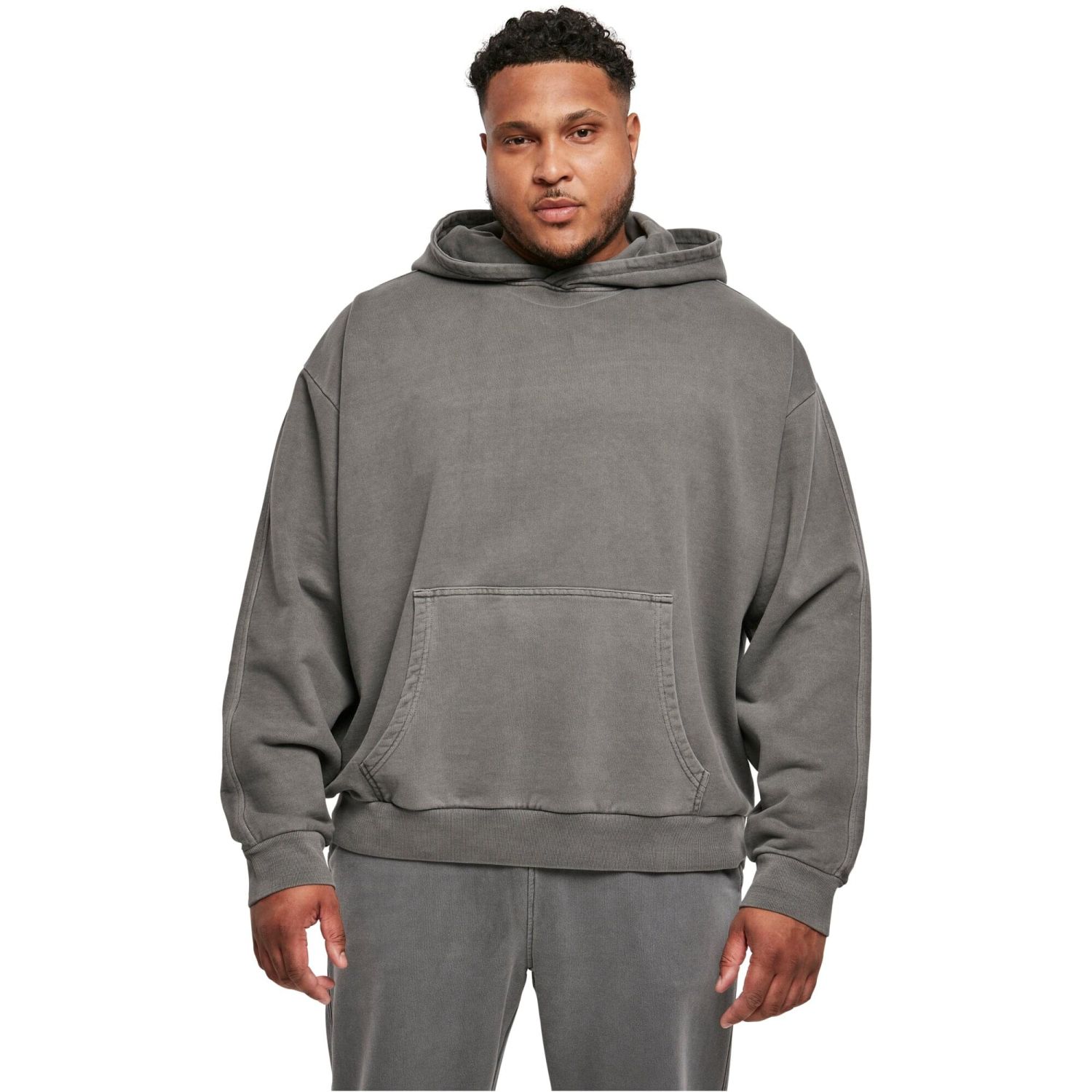 Urban Classics - Heavy Garment Dye Oversize Hoody shadow